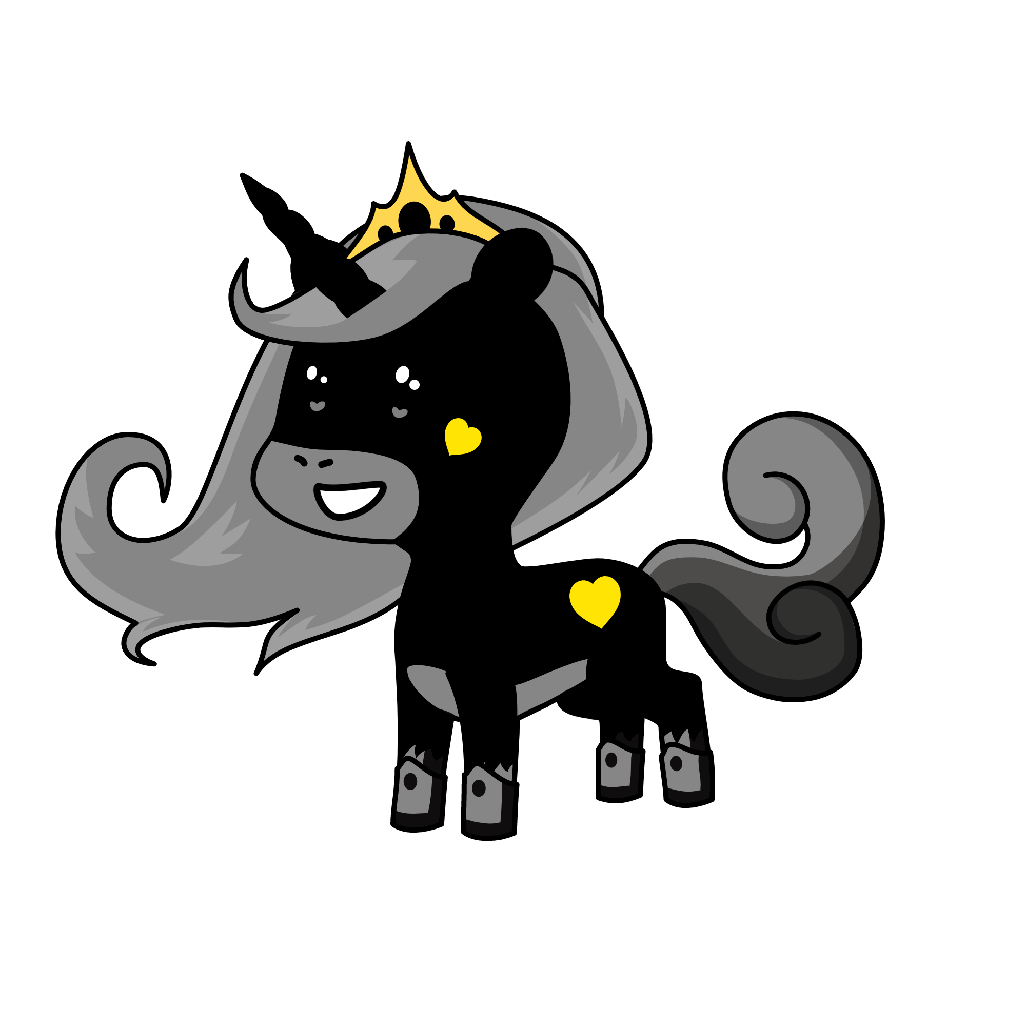 Princess DarkStar, the unicorn