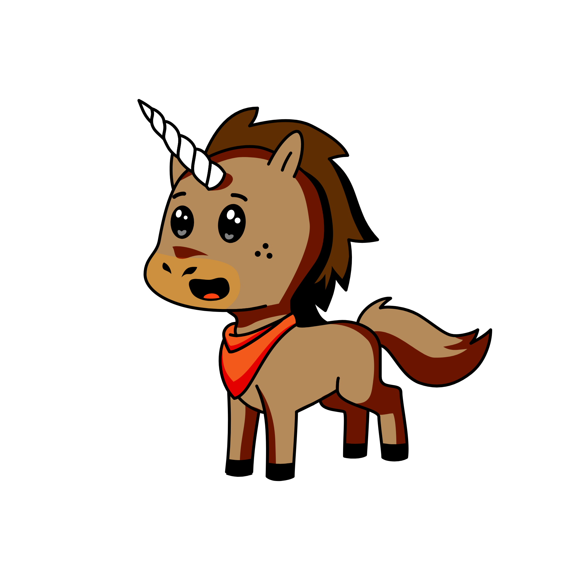 peasant, the unicorn