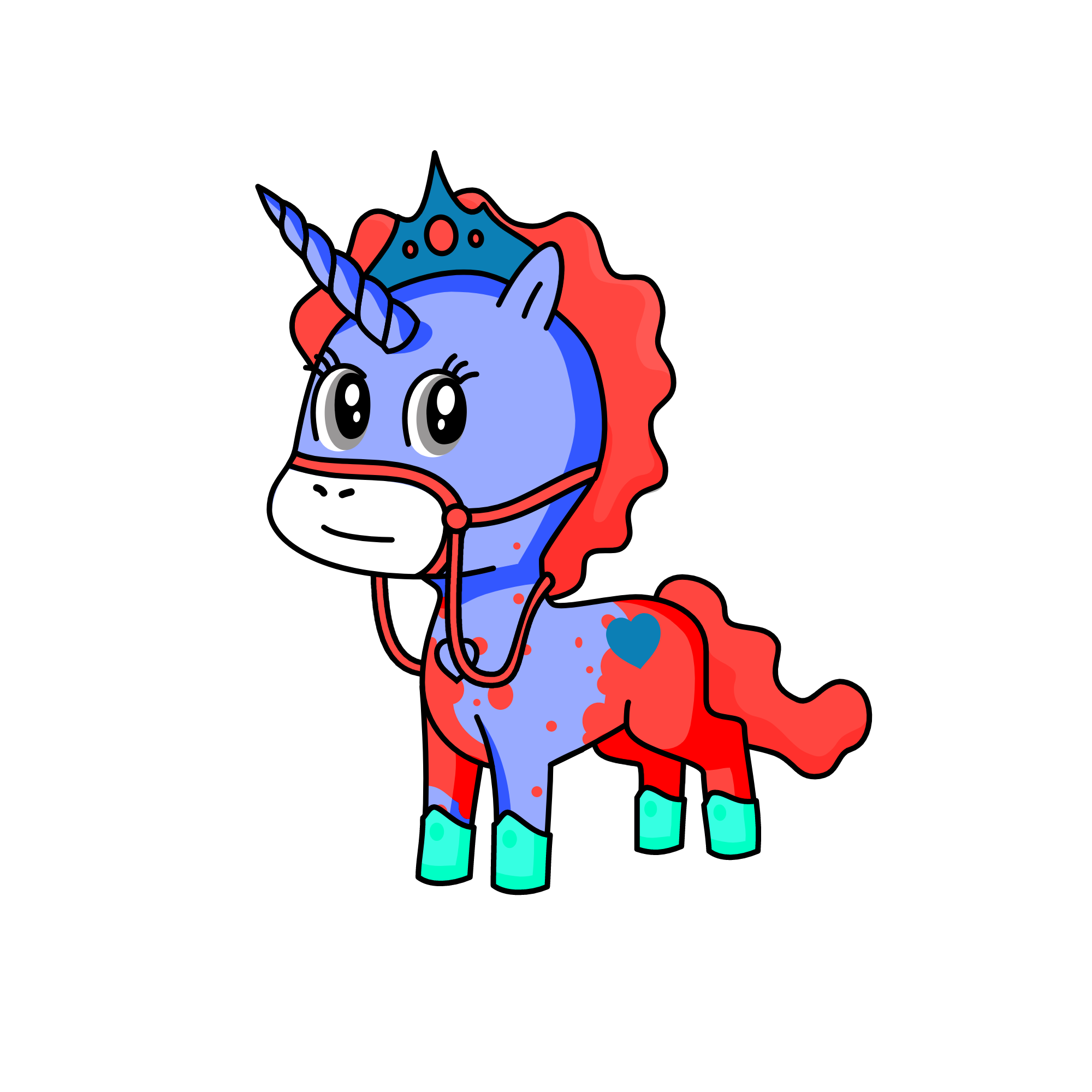 Queen farm, the unicorn