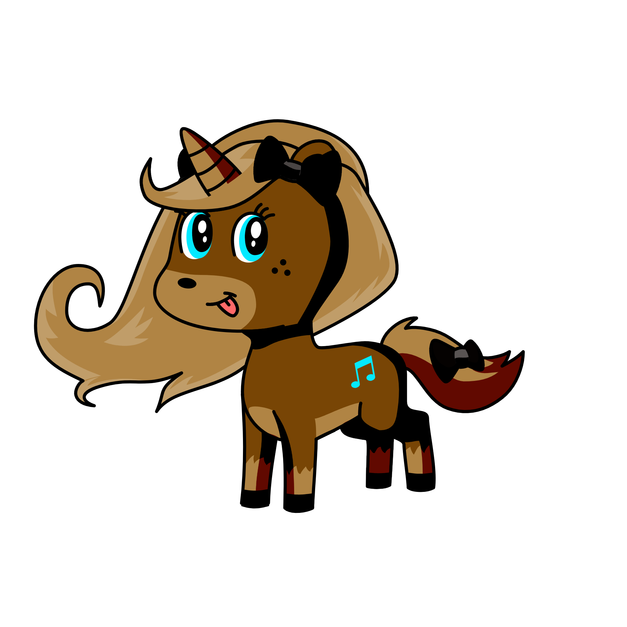 Freddy Fazbear, the unicorn