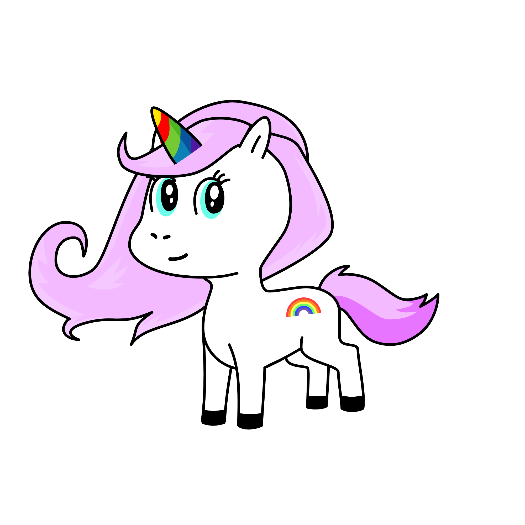 Gökkuşağı Unicorn, the unicorn