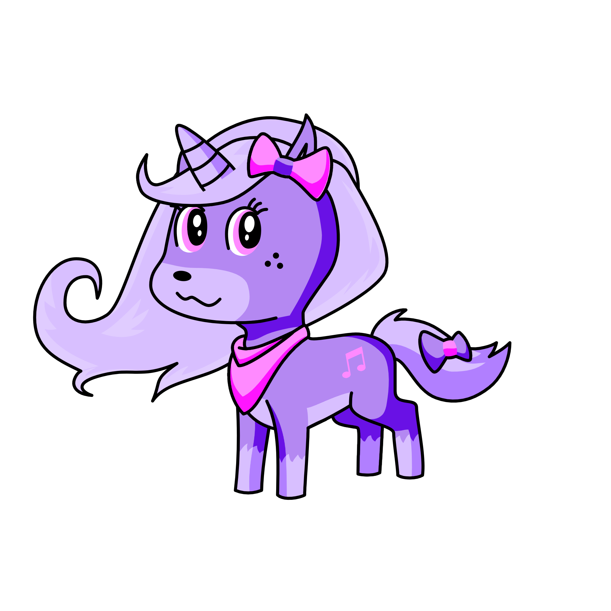 Bonnie the Bunny, the unicorn
