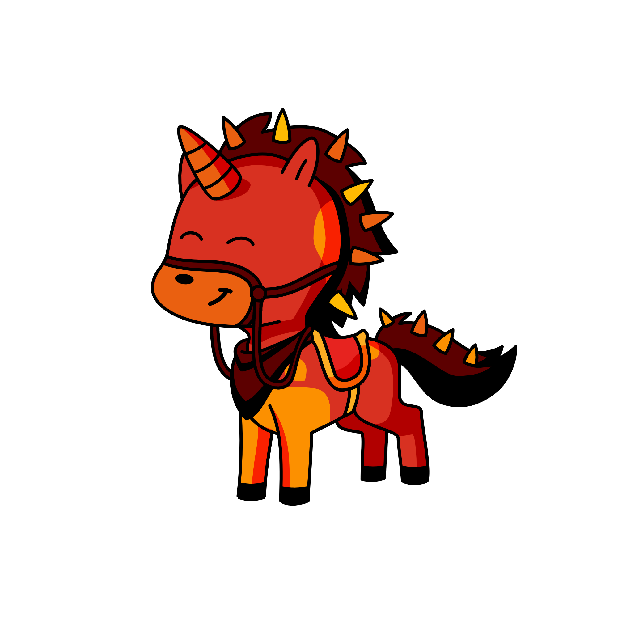Desert King, the unicorn
