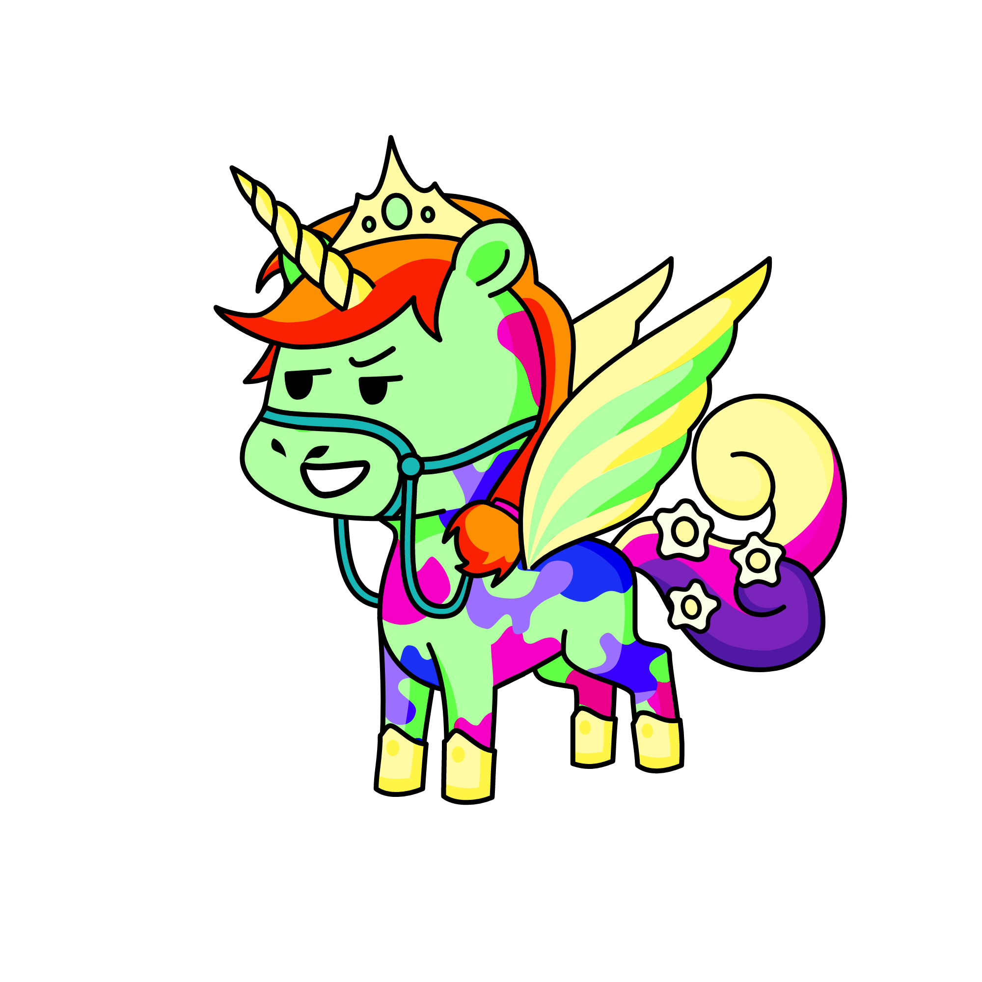 Chansey, the unicorn