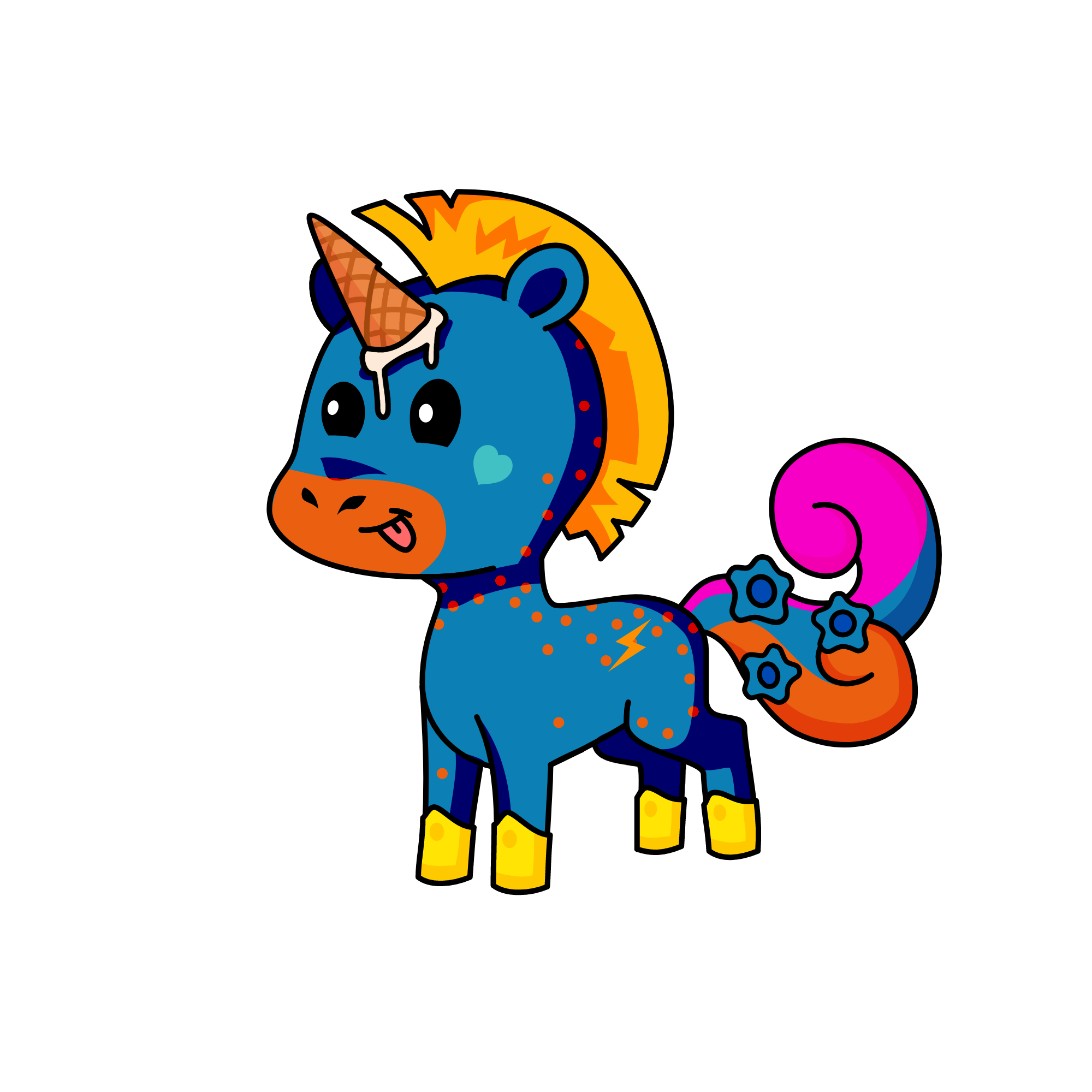snouts, the unicorn