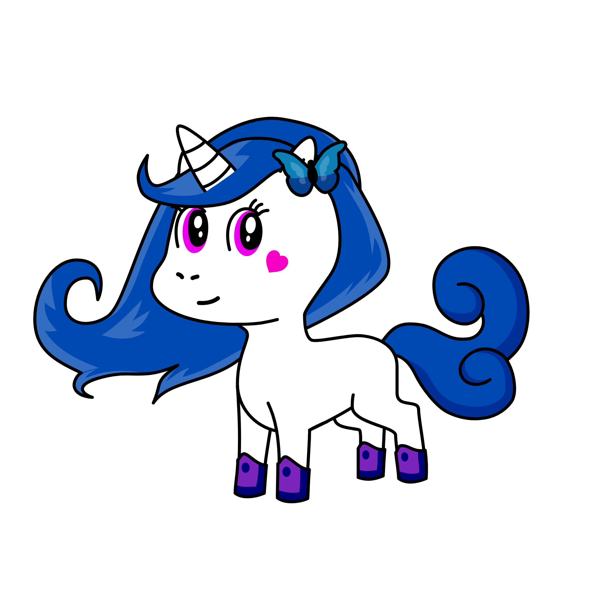 ballon, the unicorn
