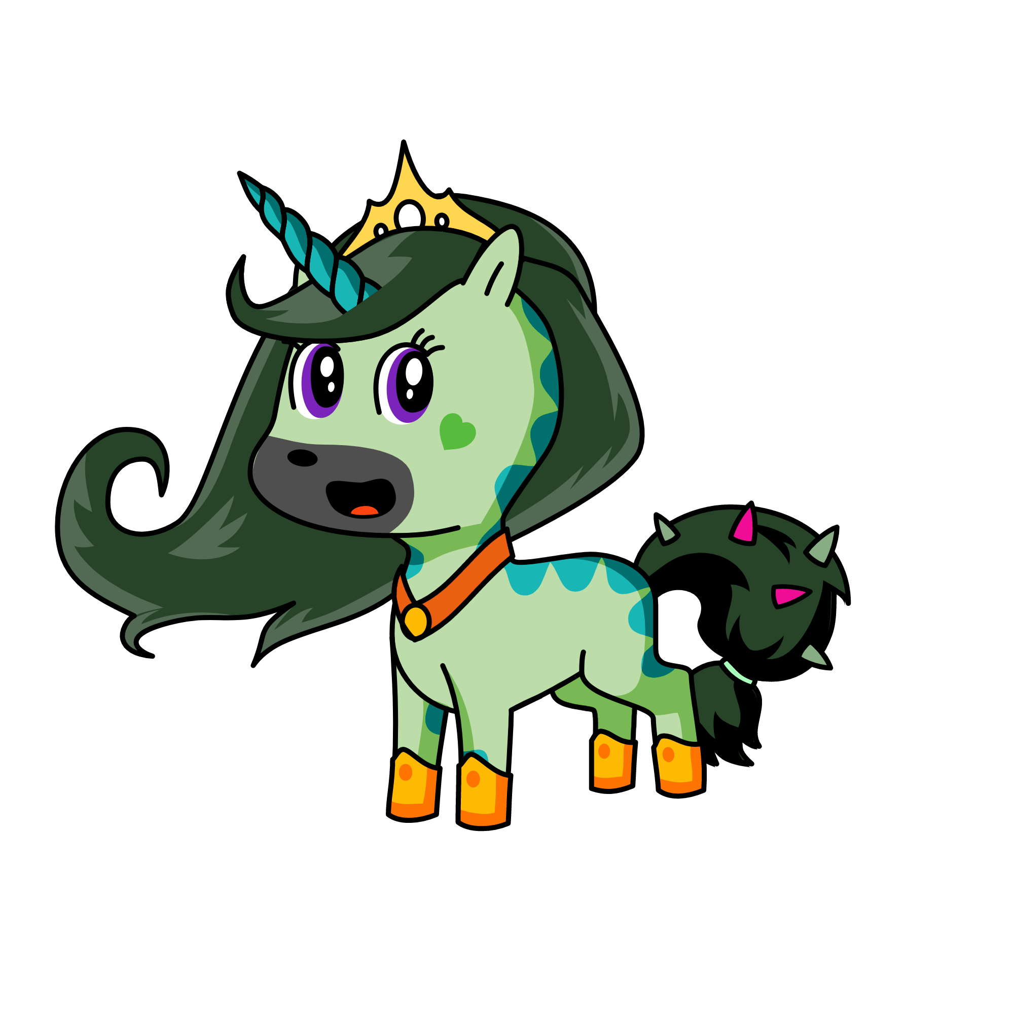 Aquamarine, the unicorn