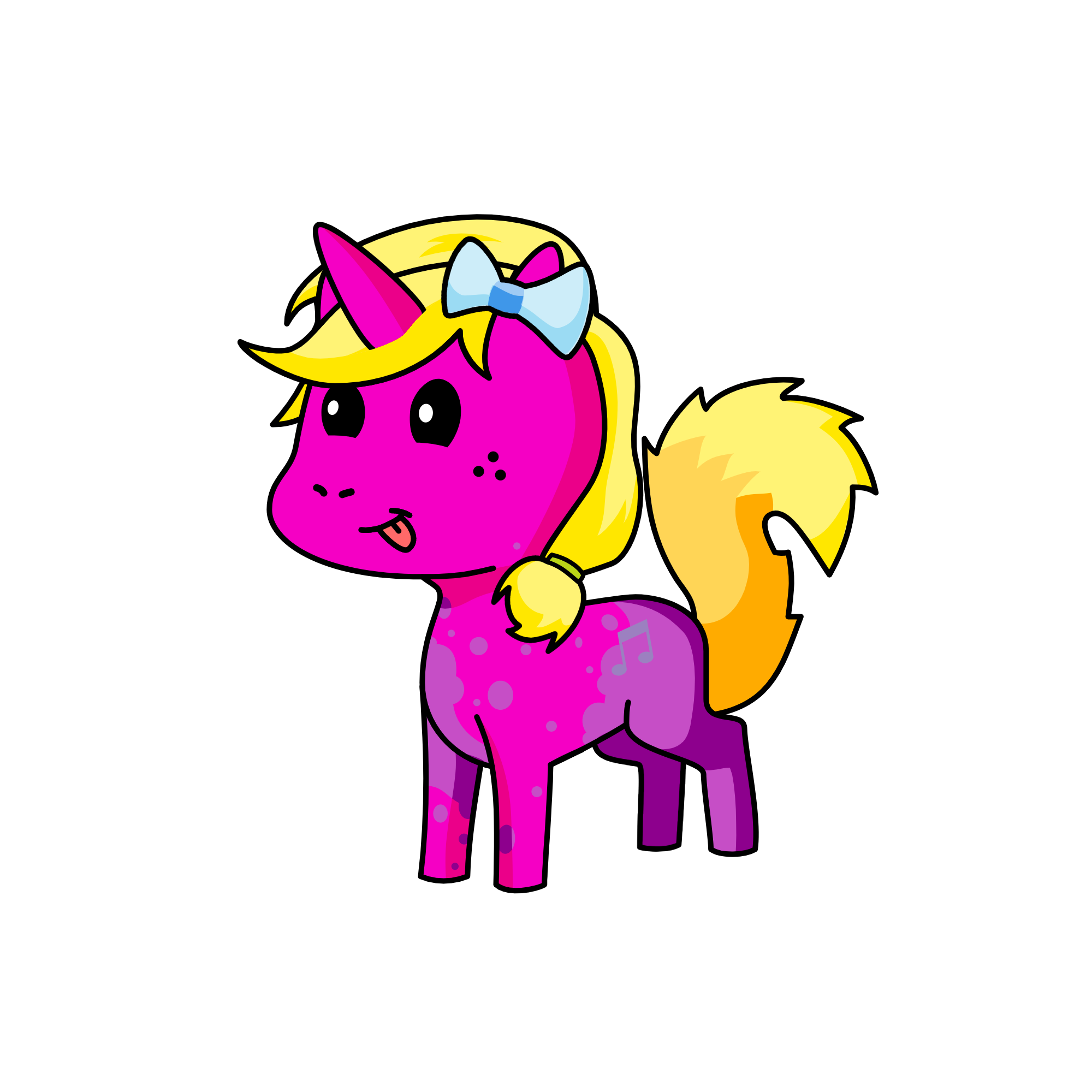 silly, the unicorn