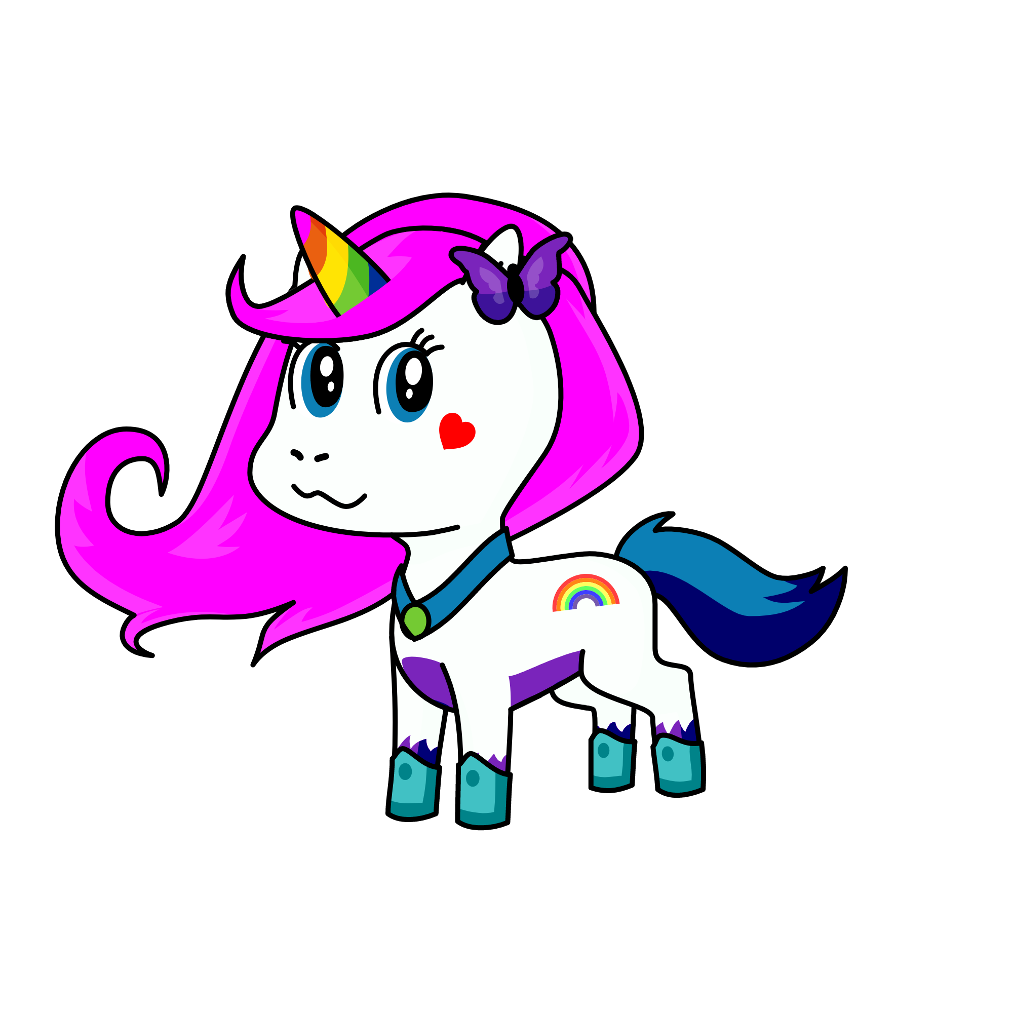 اليونيكور الملك , the unicorn