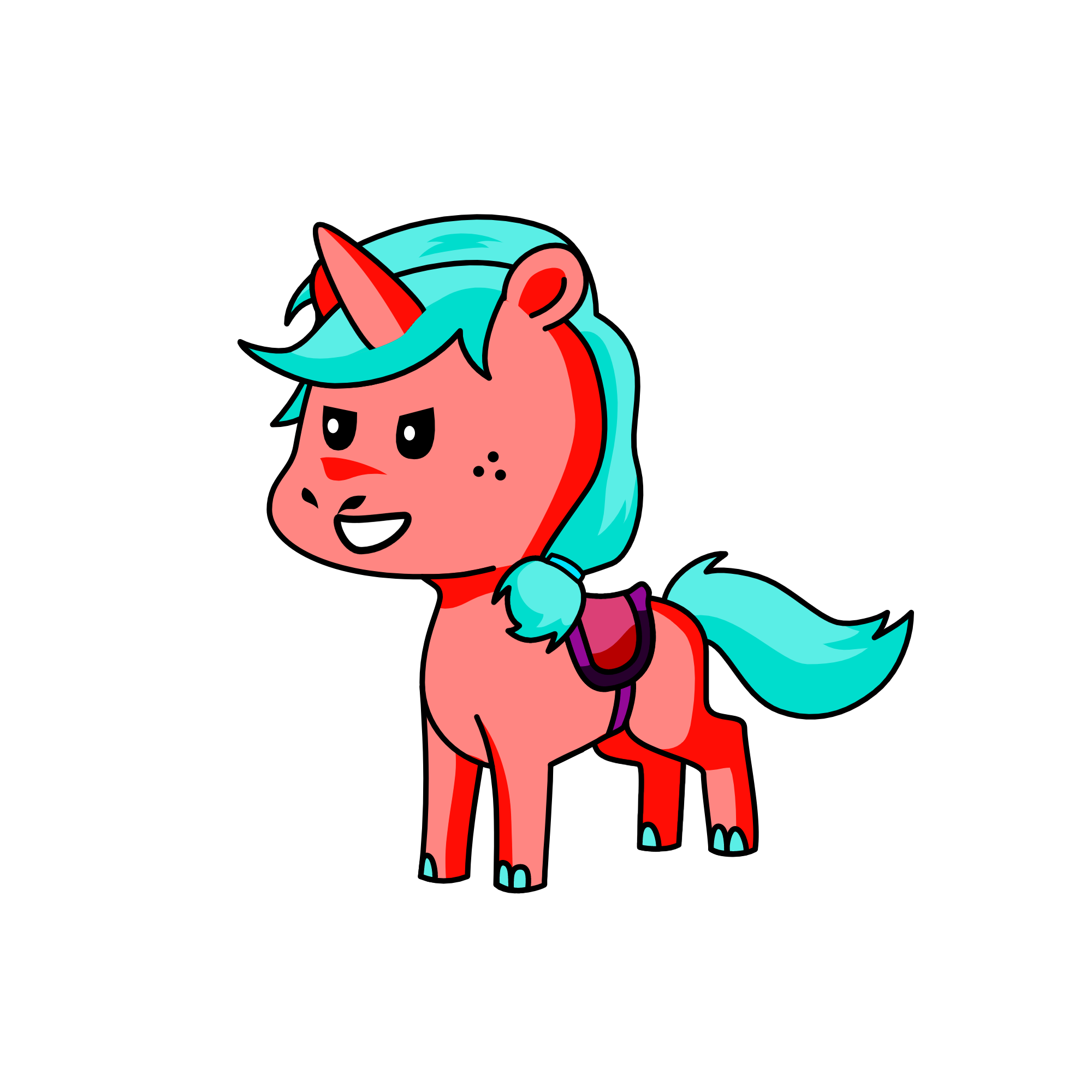 hot, the unicorn