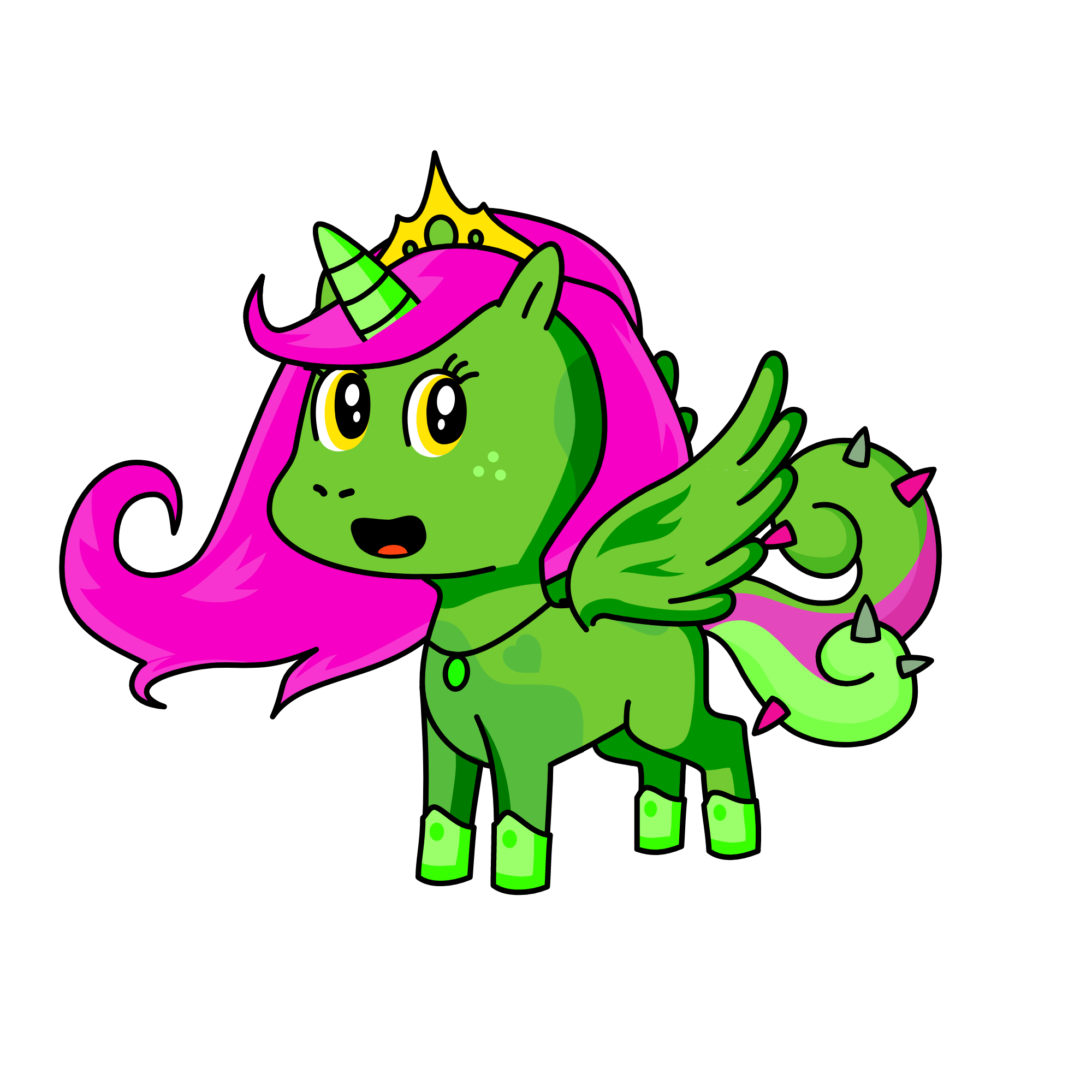 Princess Thorina, the unicorn