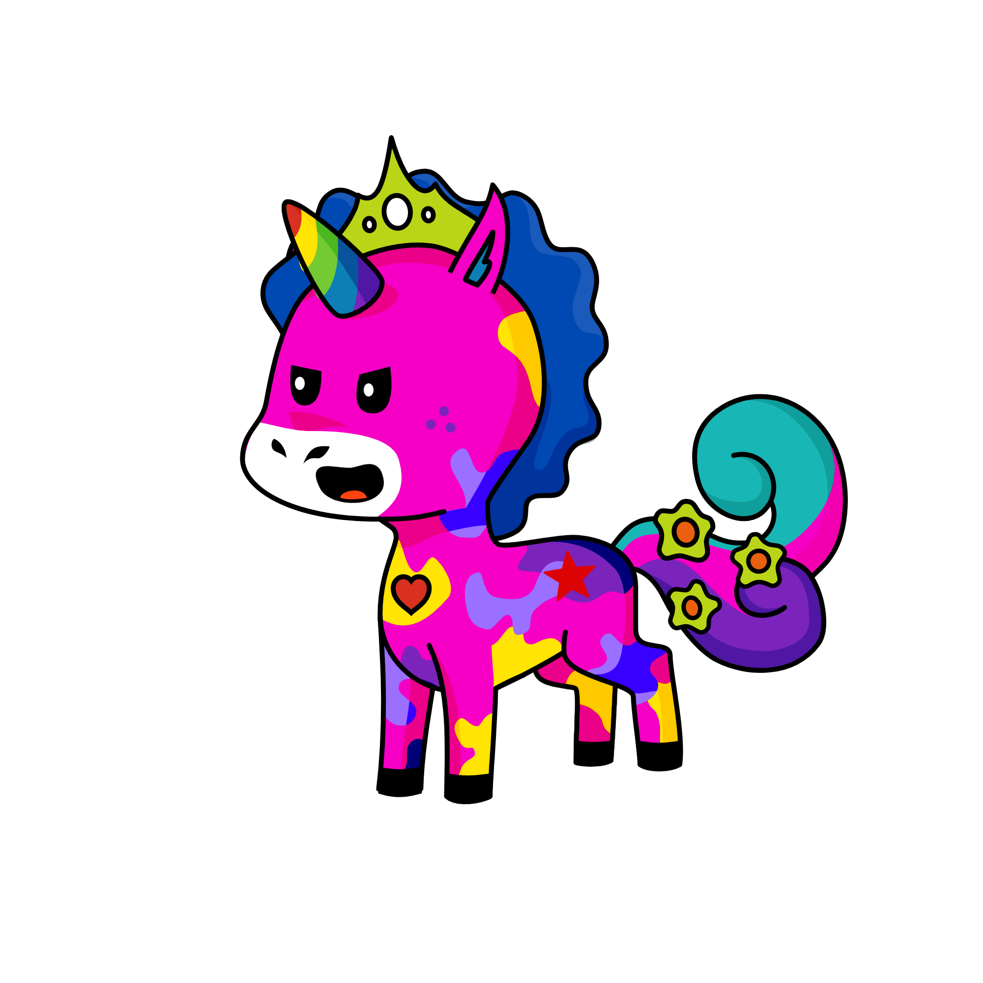 Queenie, the unicorn