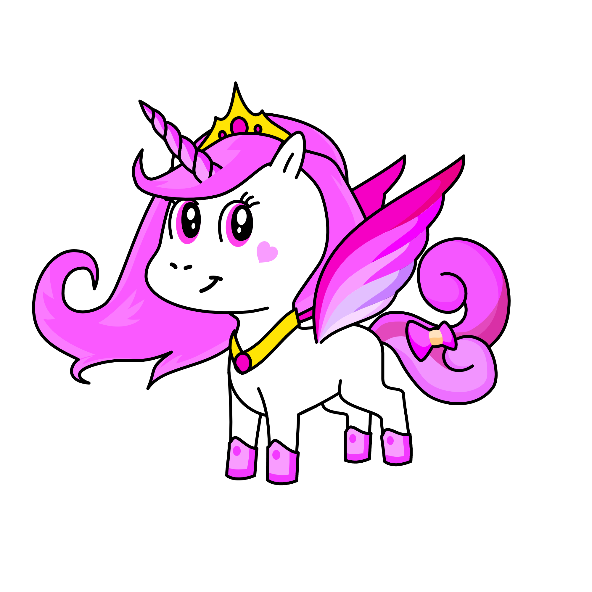 Queen Victoria, the unicorn