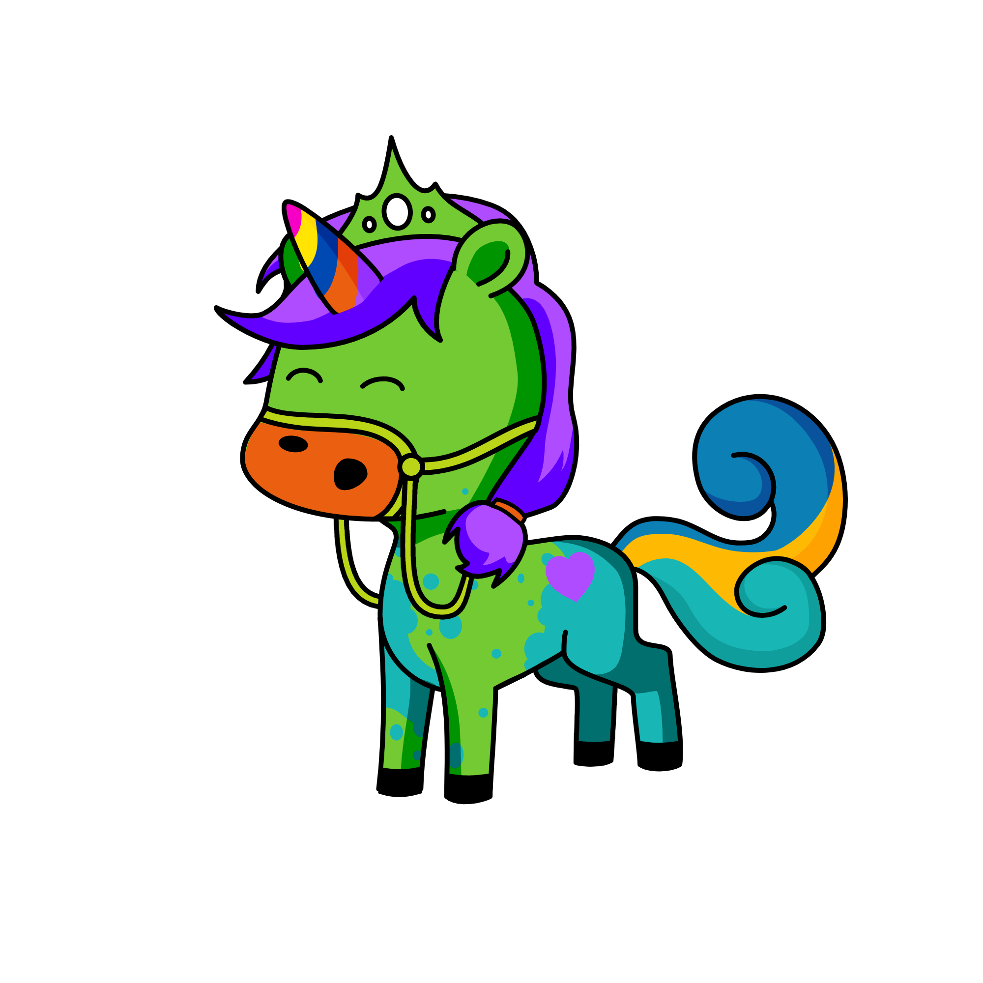 fluttershy, the unicorn