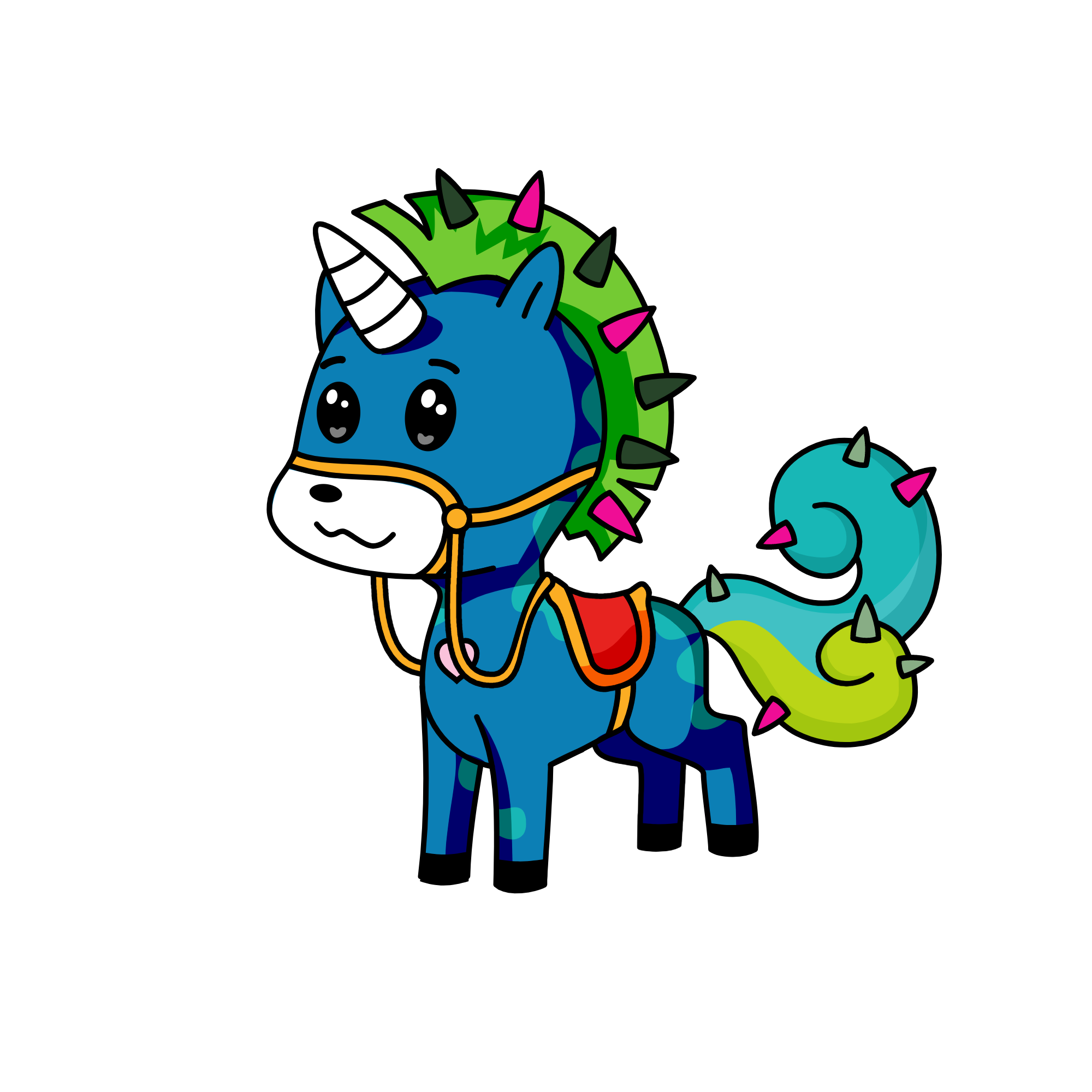 punk, the unicorn