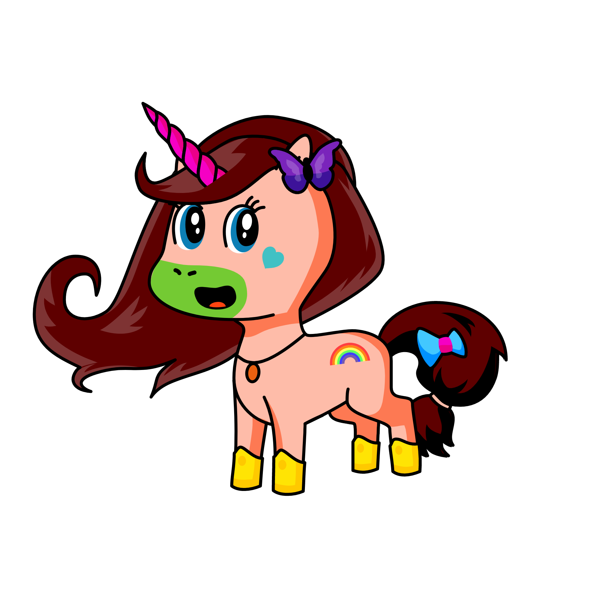 مولون, the unicorn