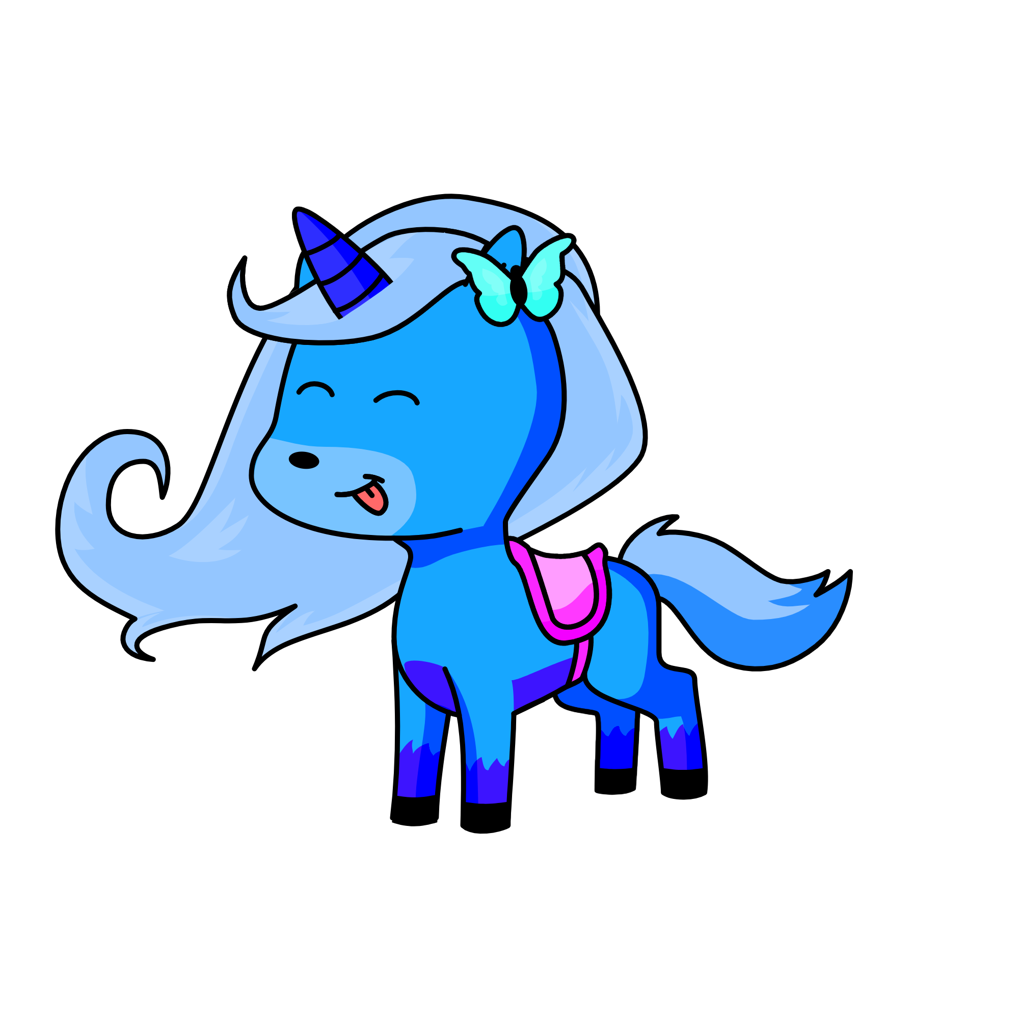 Snowy, the unicorn