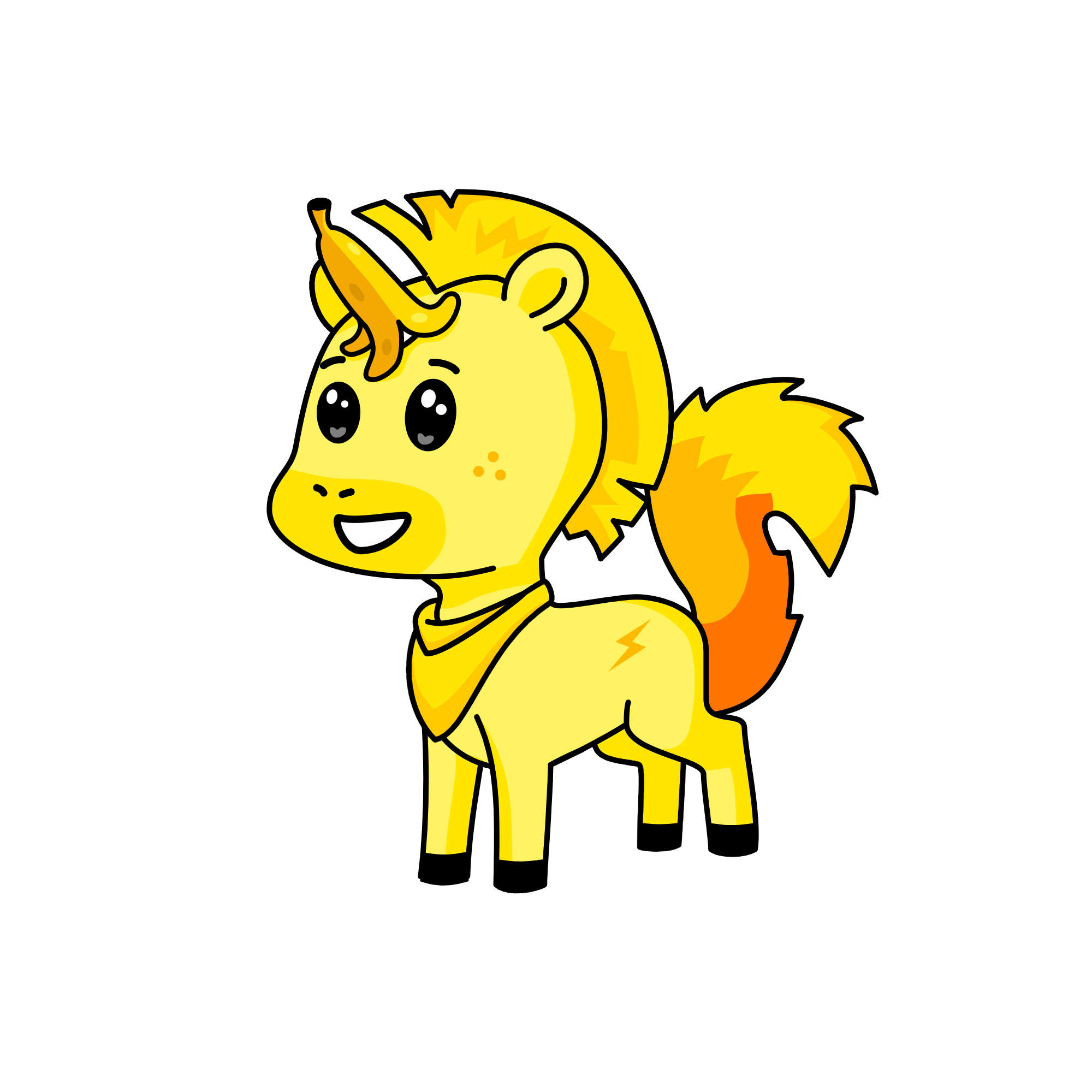 Banananana, the unicorn