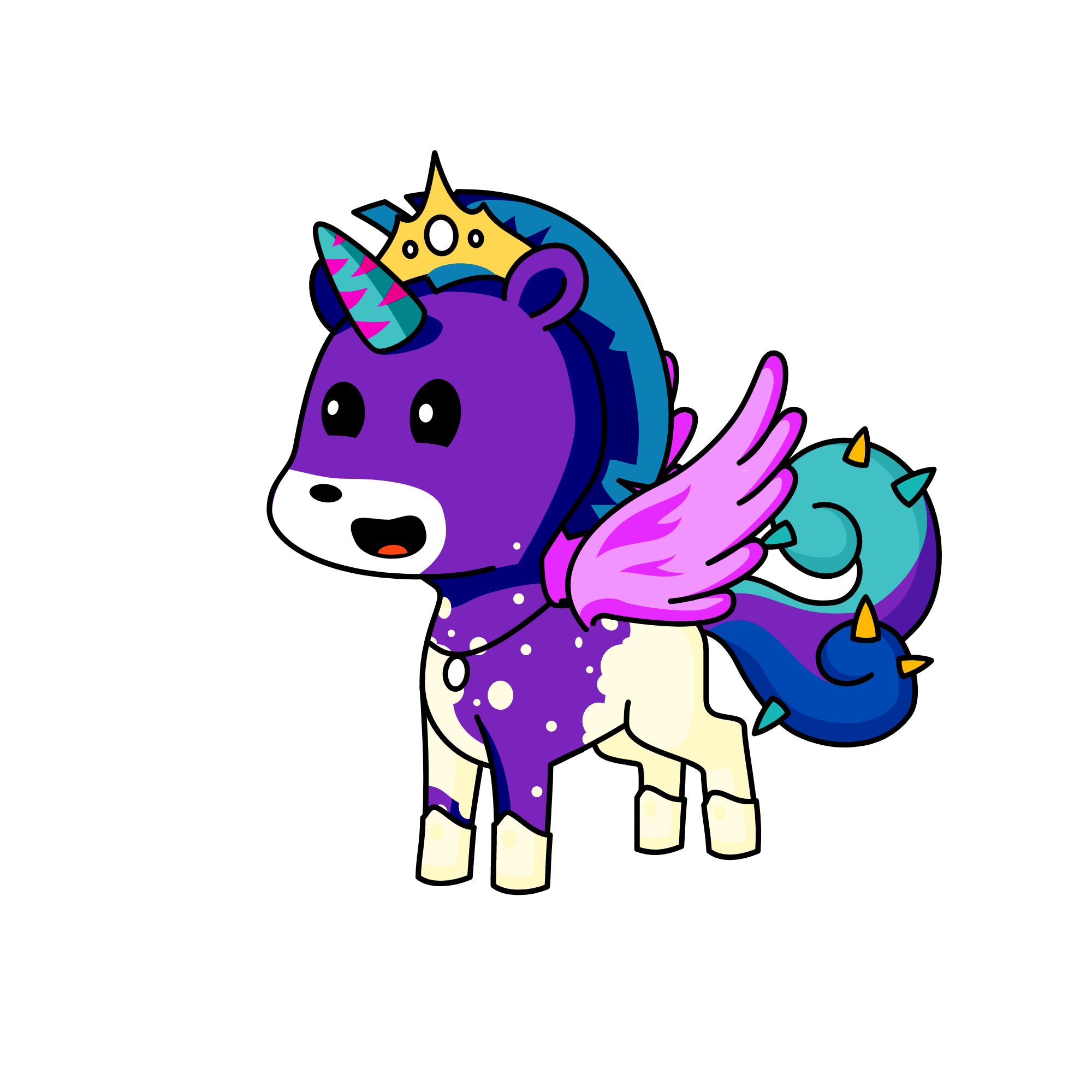 Snowfall, the unicorn