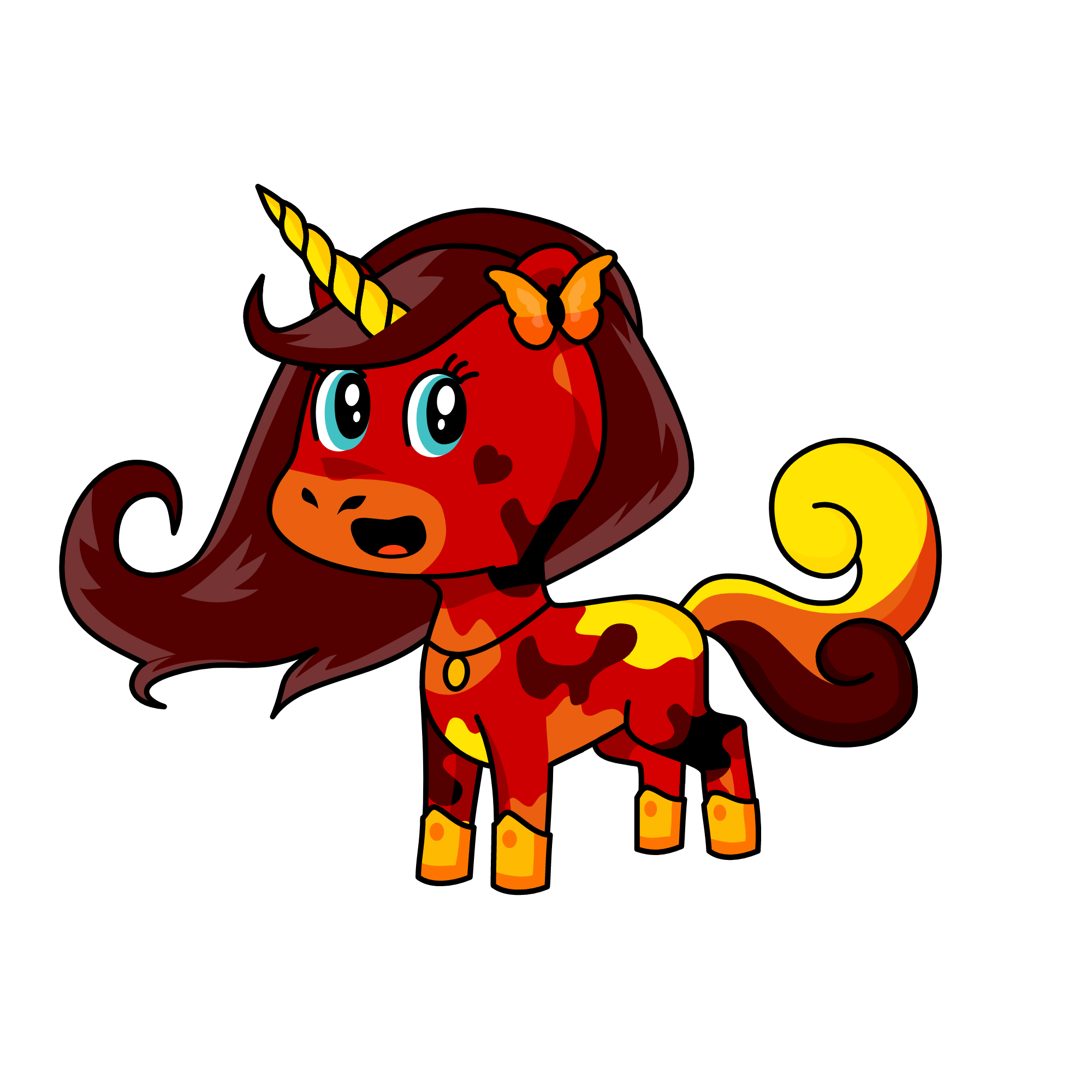 Sunny, the unicorn
