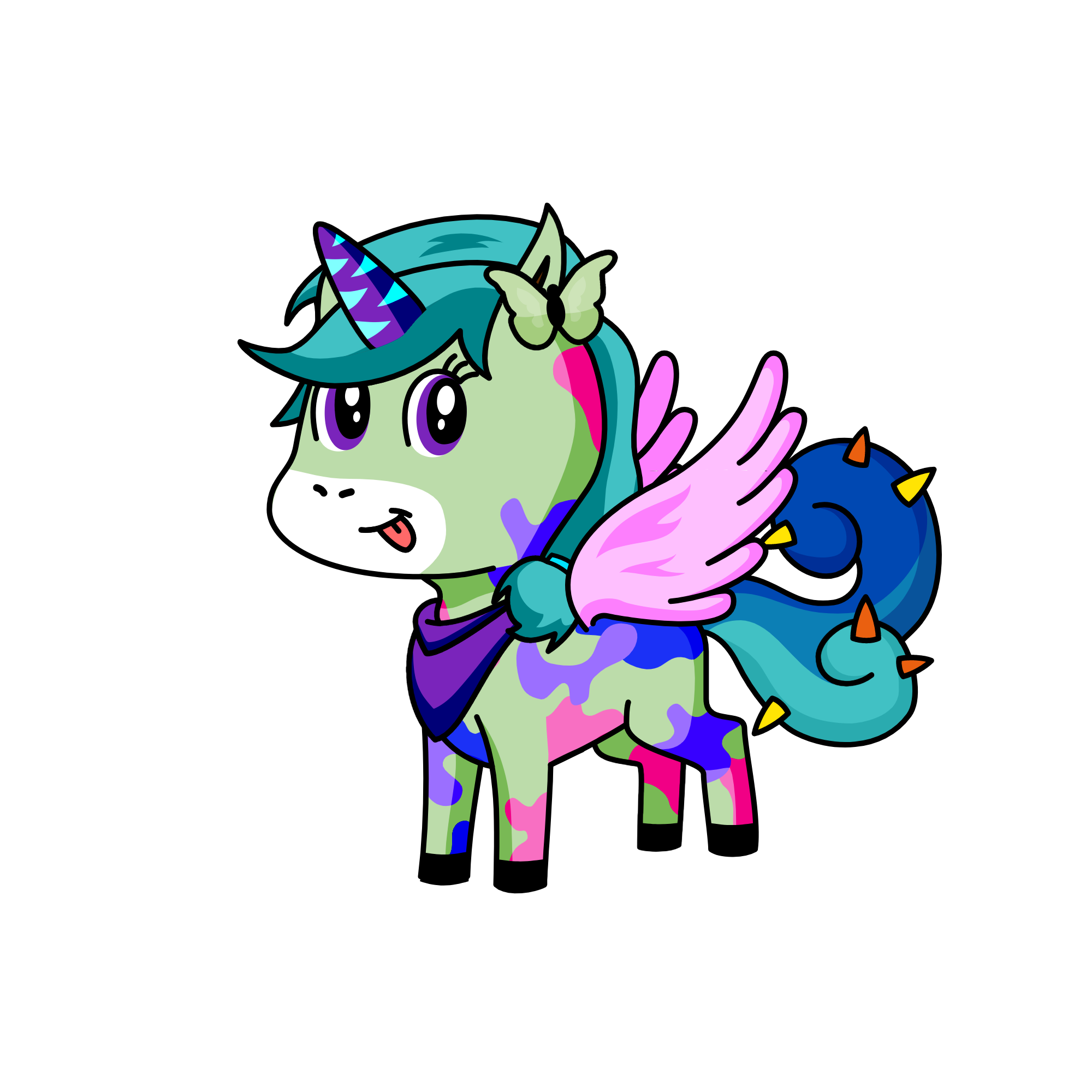 Butterfly, the unicorn