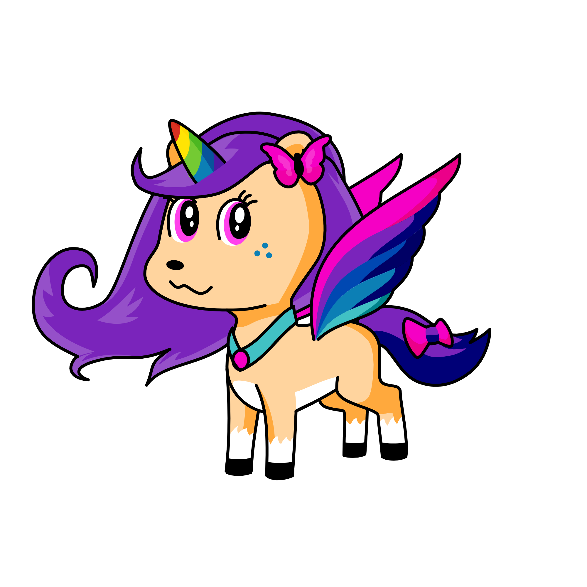 الحيوان الذاكي, the unicorn