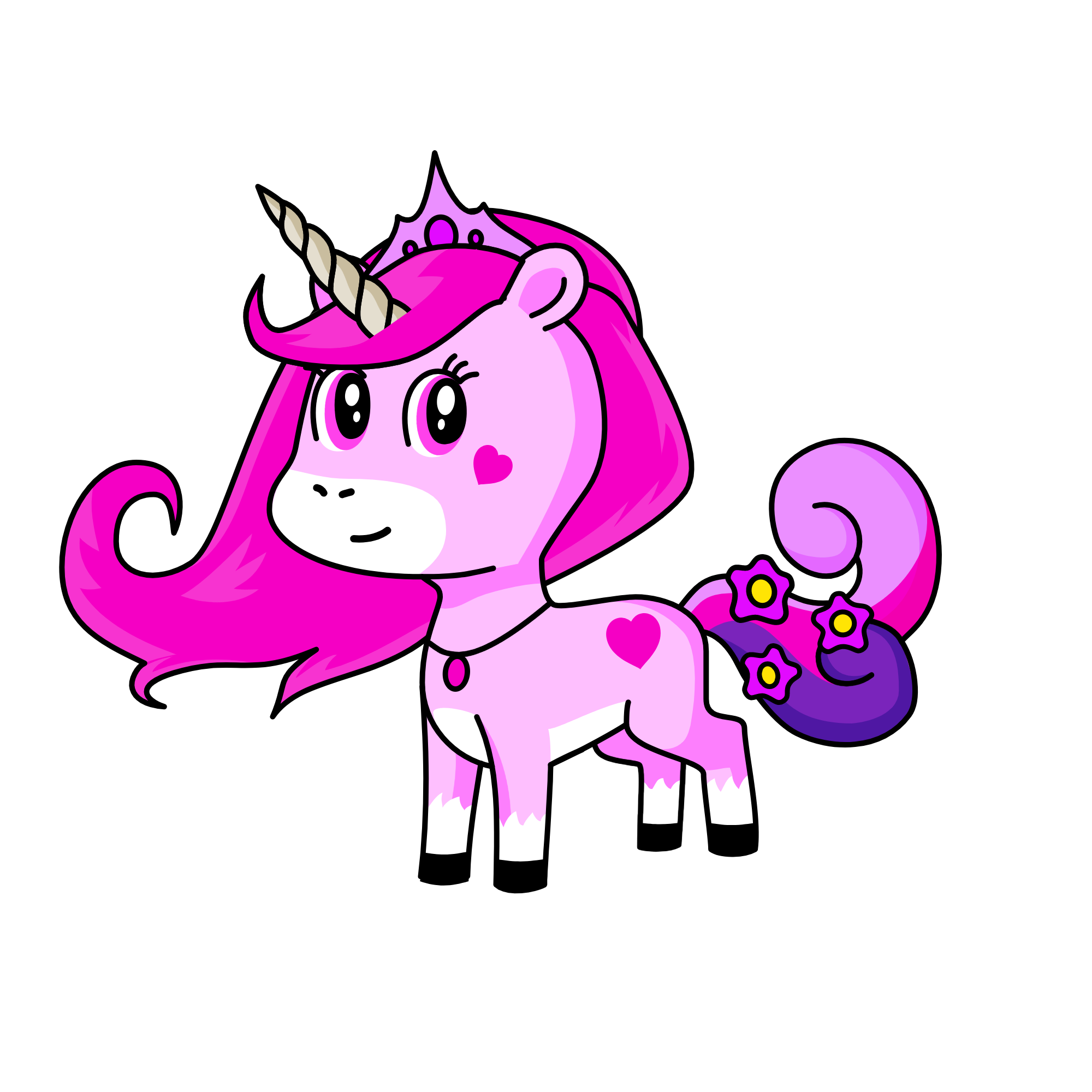 Mili, the unicorn