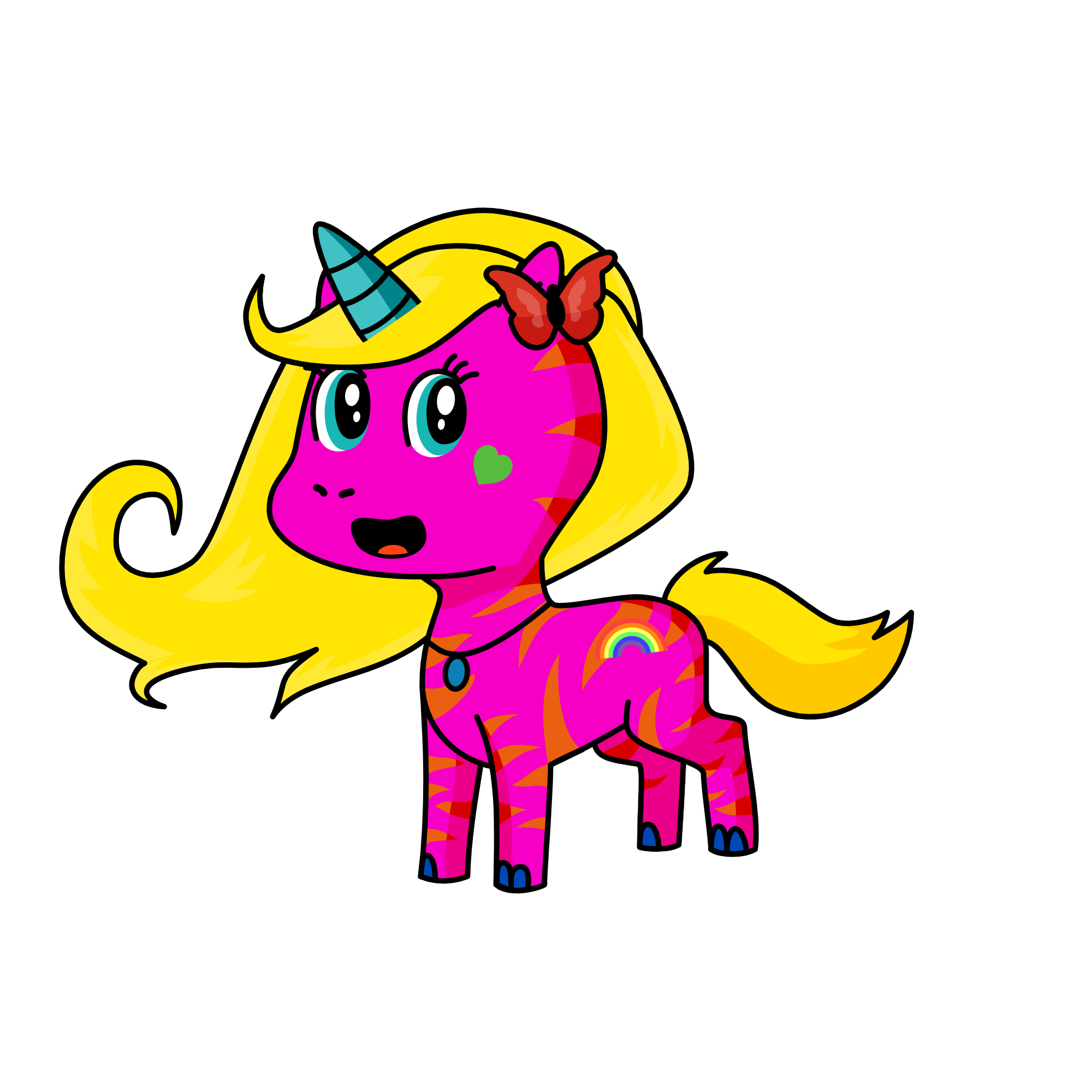 Sophia, the unicorn