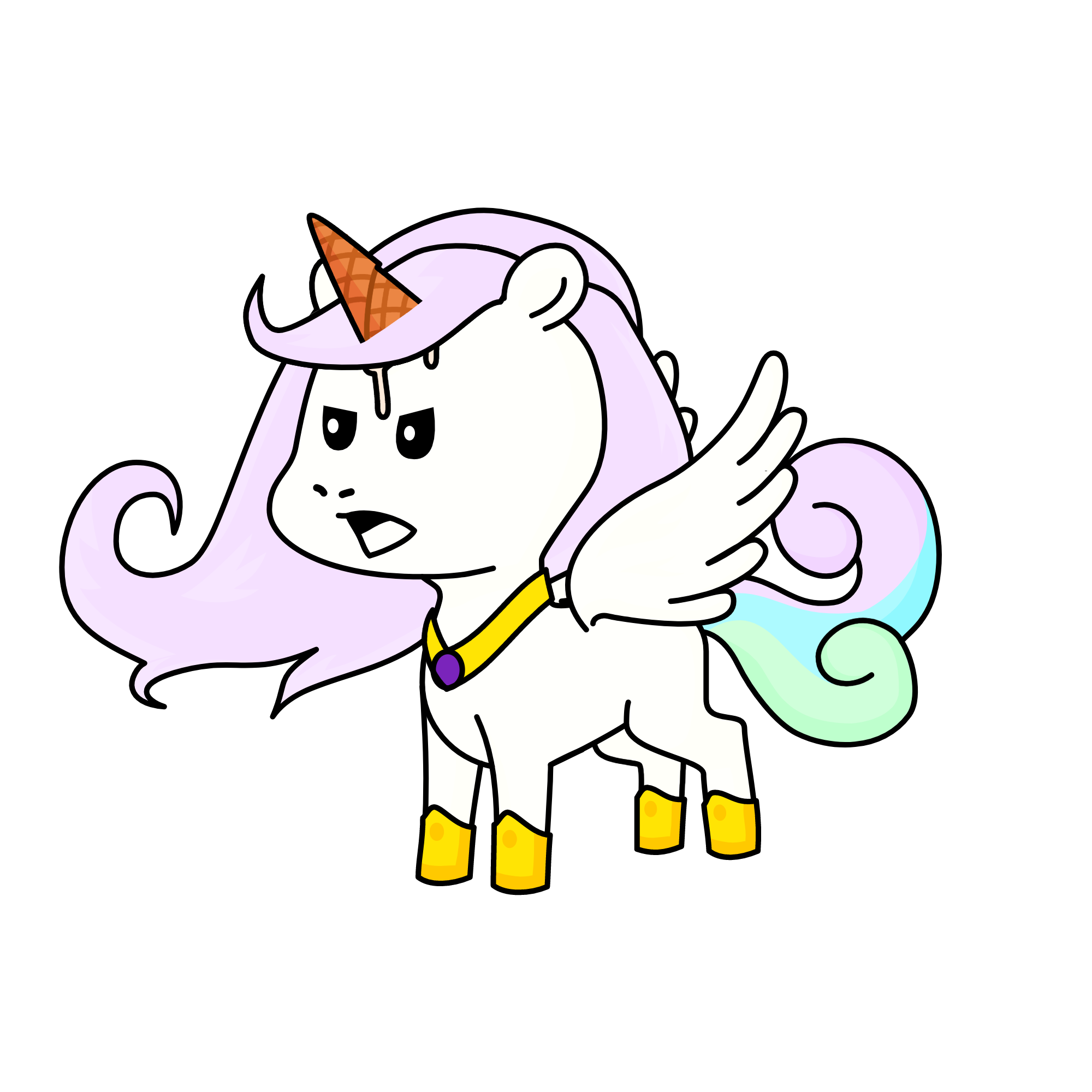 Princess Celestia, the unicorn