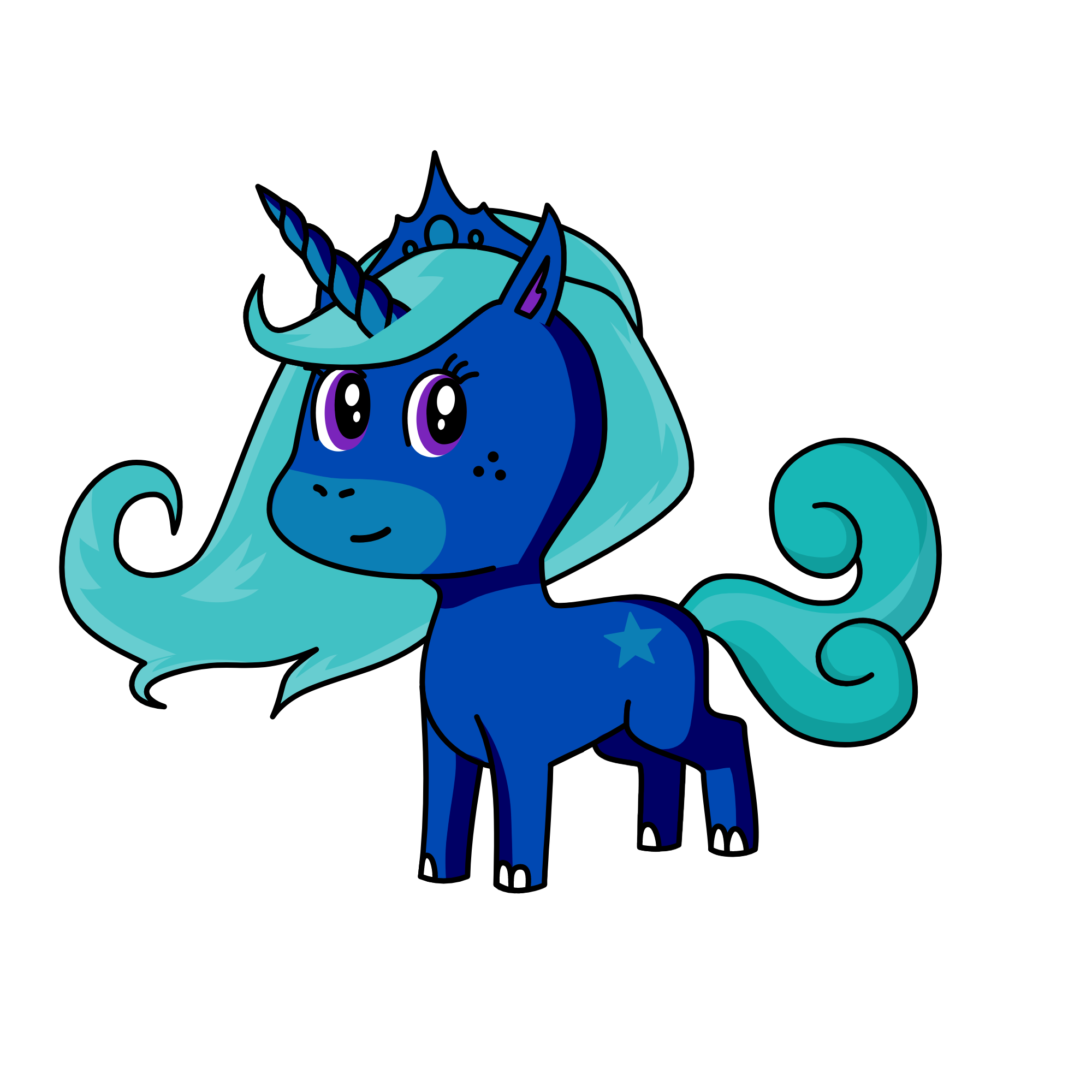 luna, the unicorn