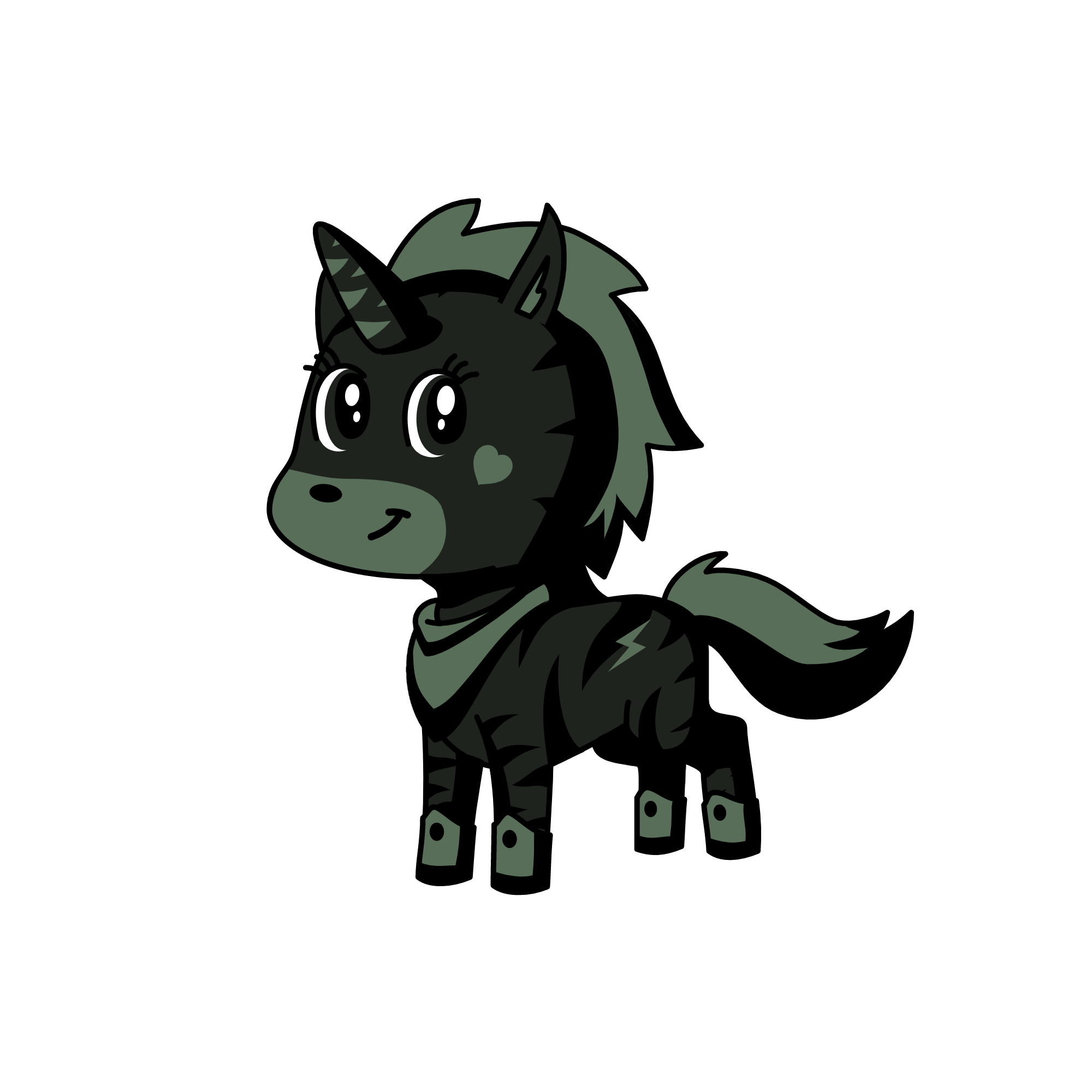 Asher, the unicorn