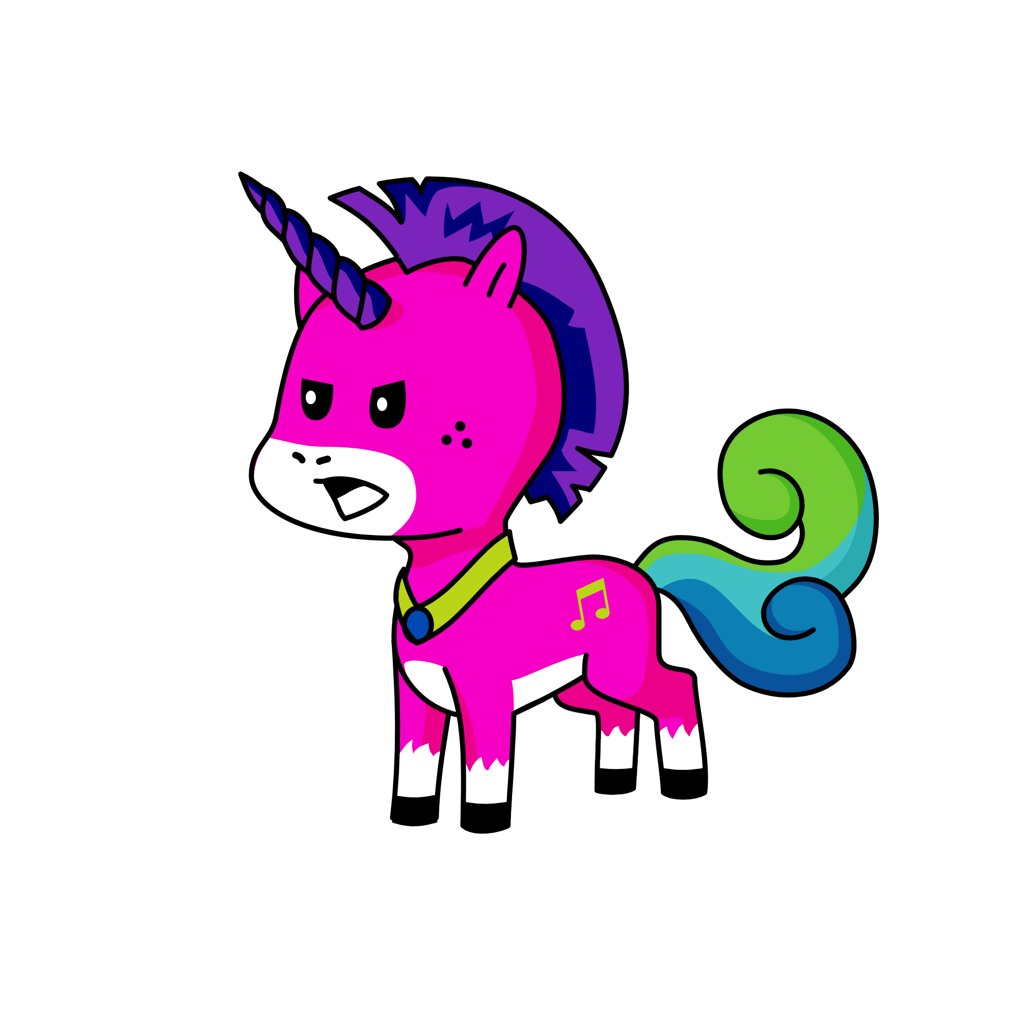 kiki the mad unicorn, the unicorn