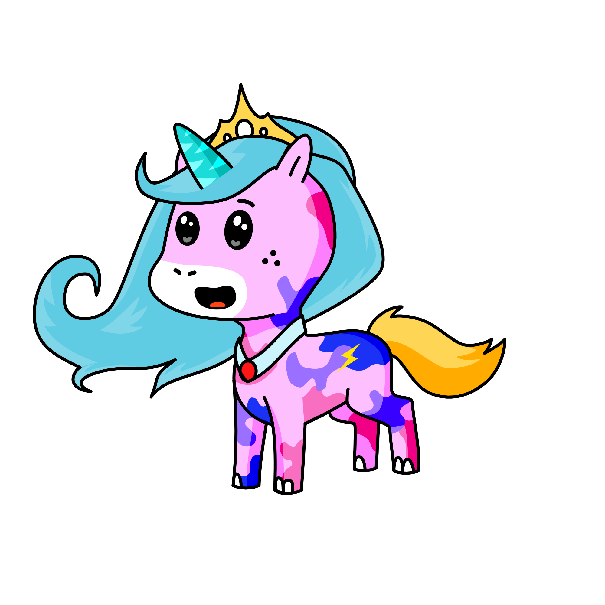 Merlia, the unicorn
