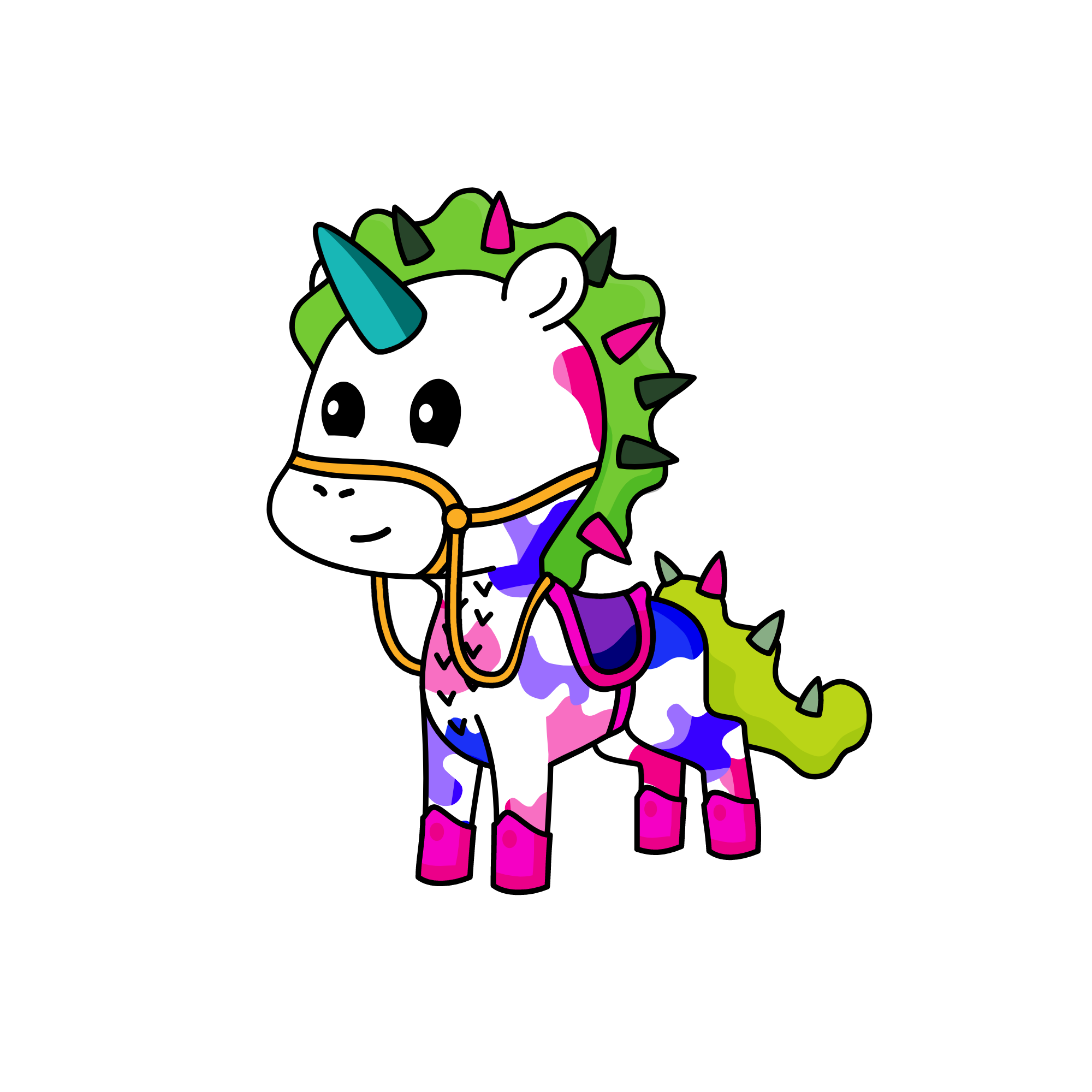 Night Shimer, the unicorn