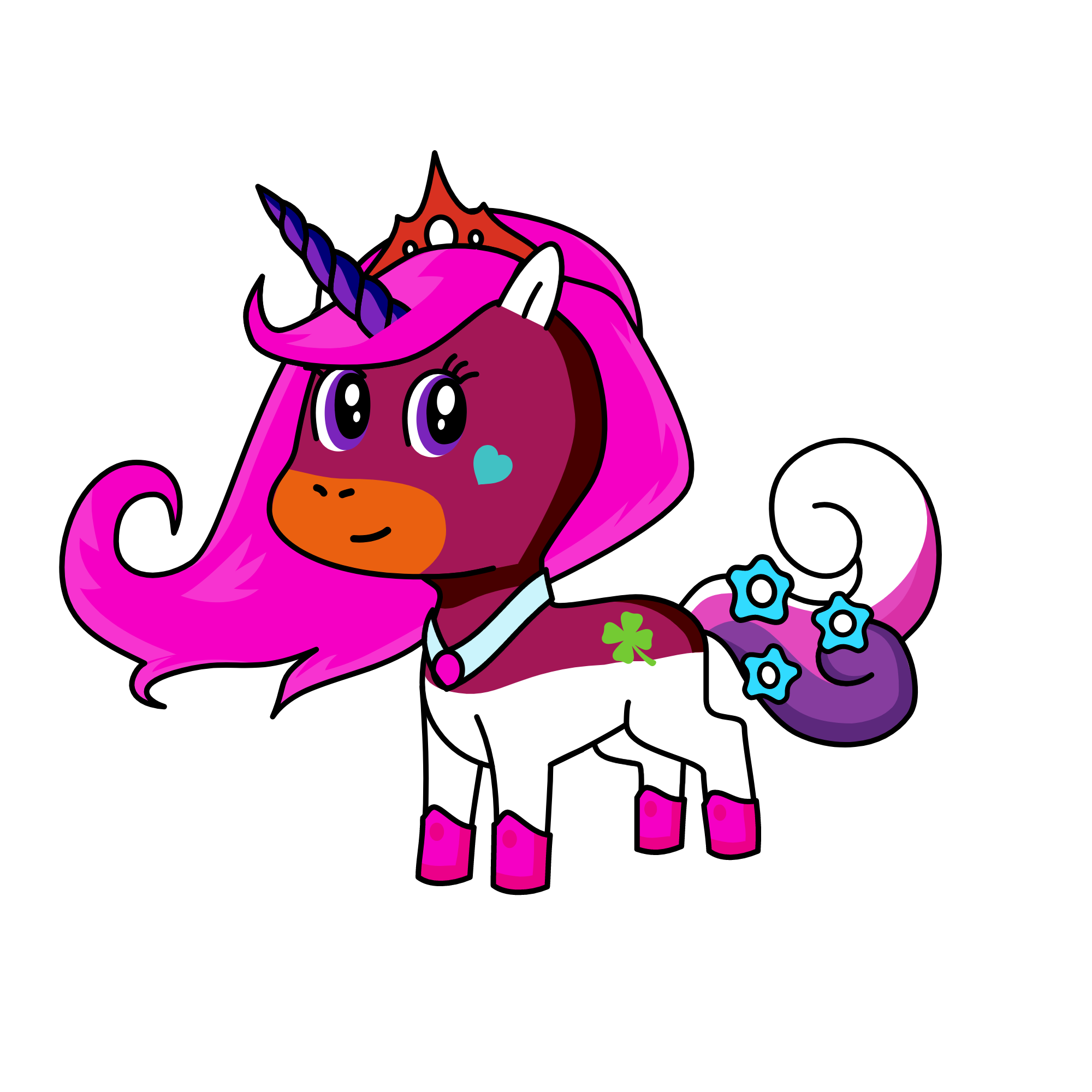 Emerelda, the unicorn