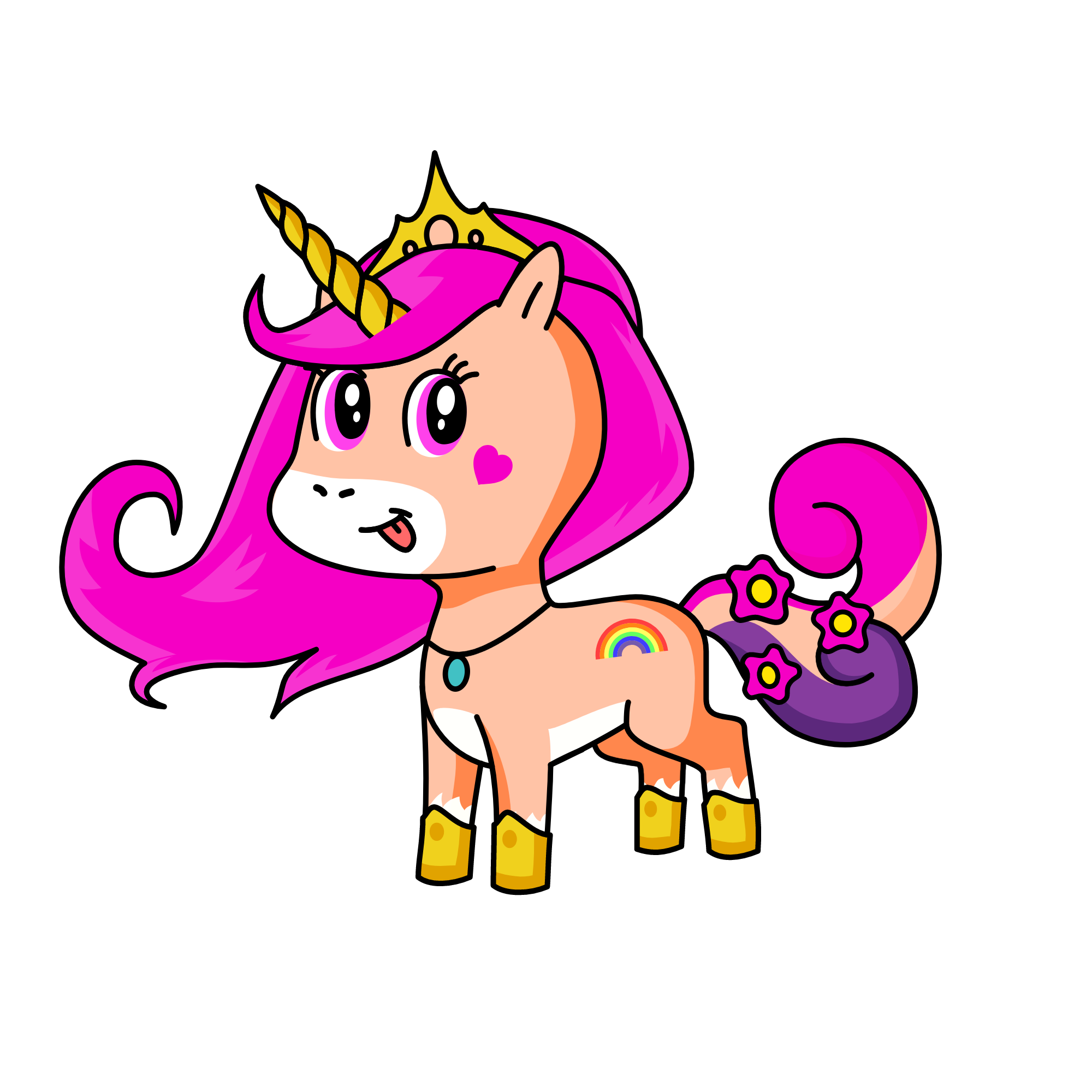 Rose, the unicorn
