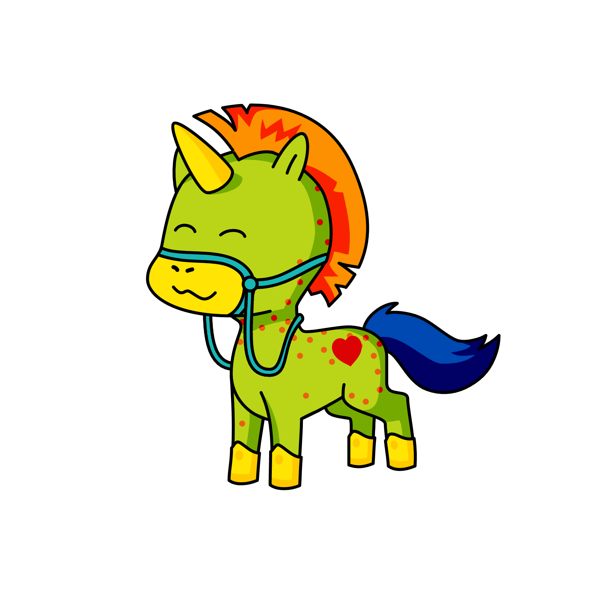 Jasmine, the unicorn