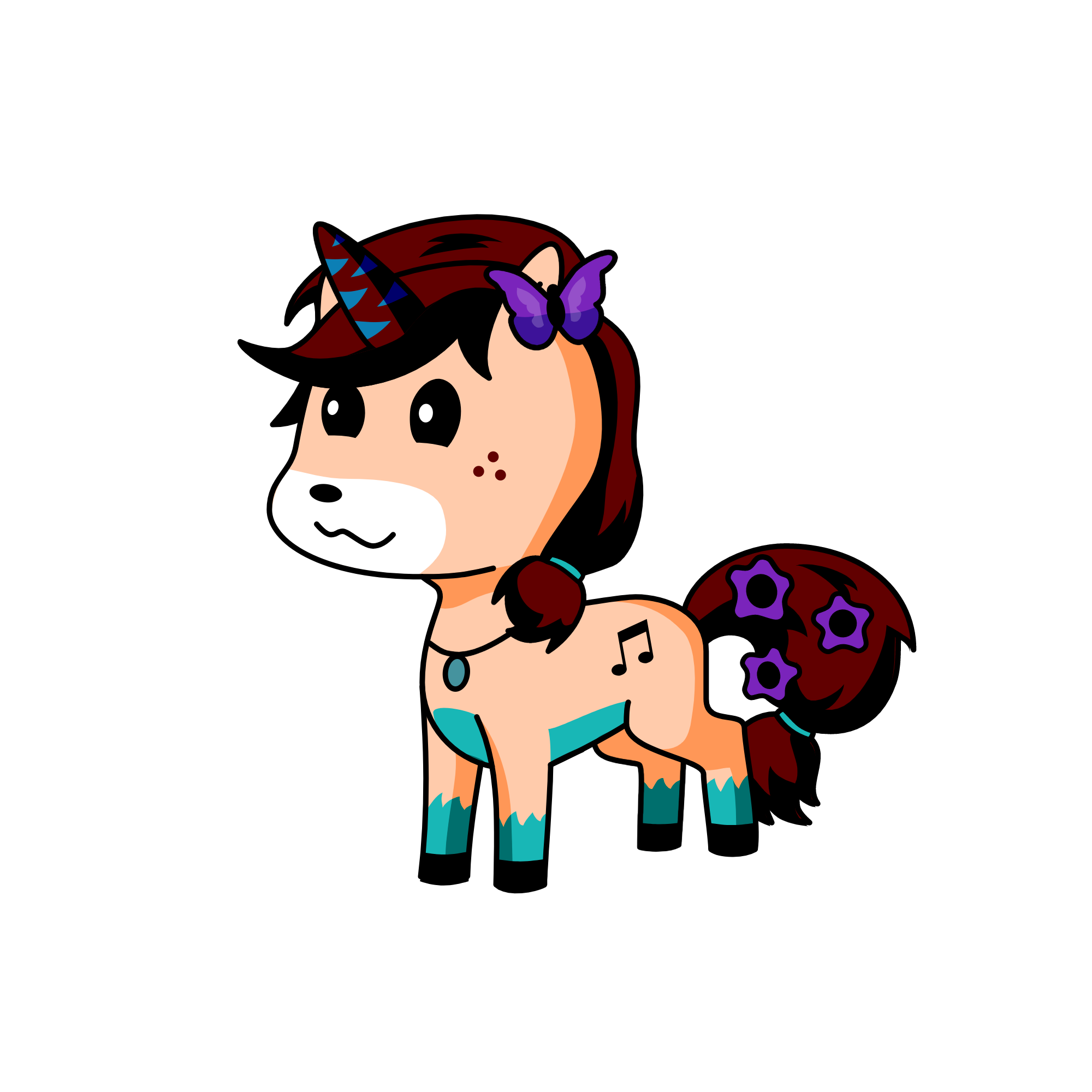 Zosia, the unicorn