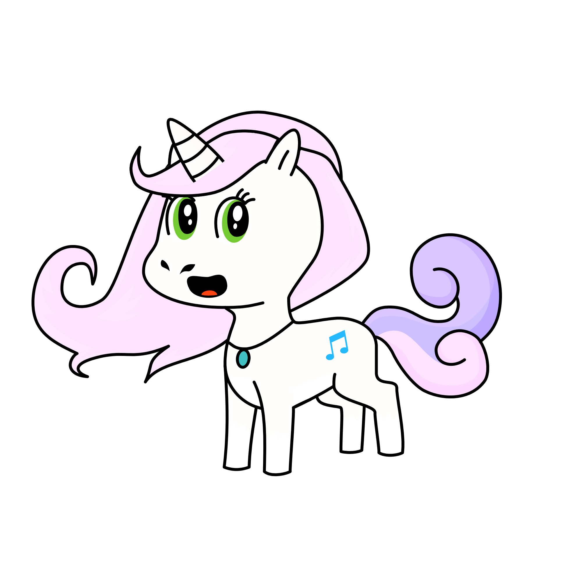 Sweetie bell , the unicorn