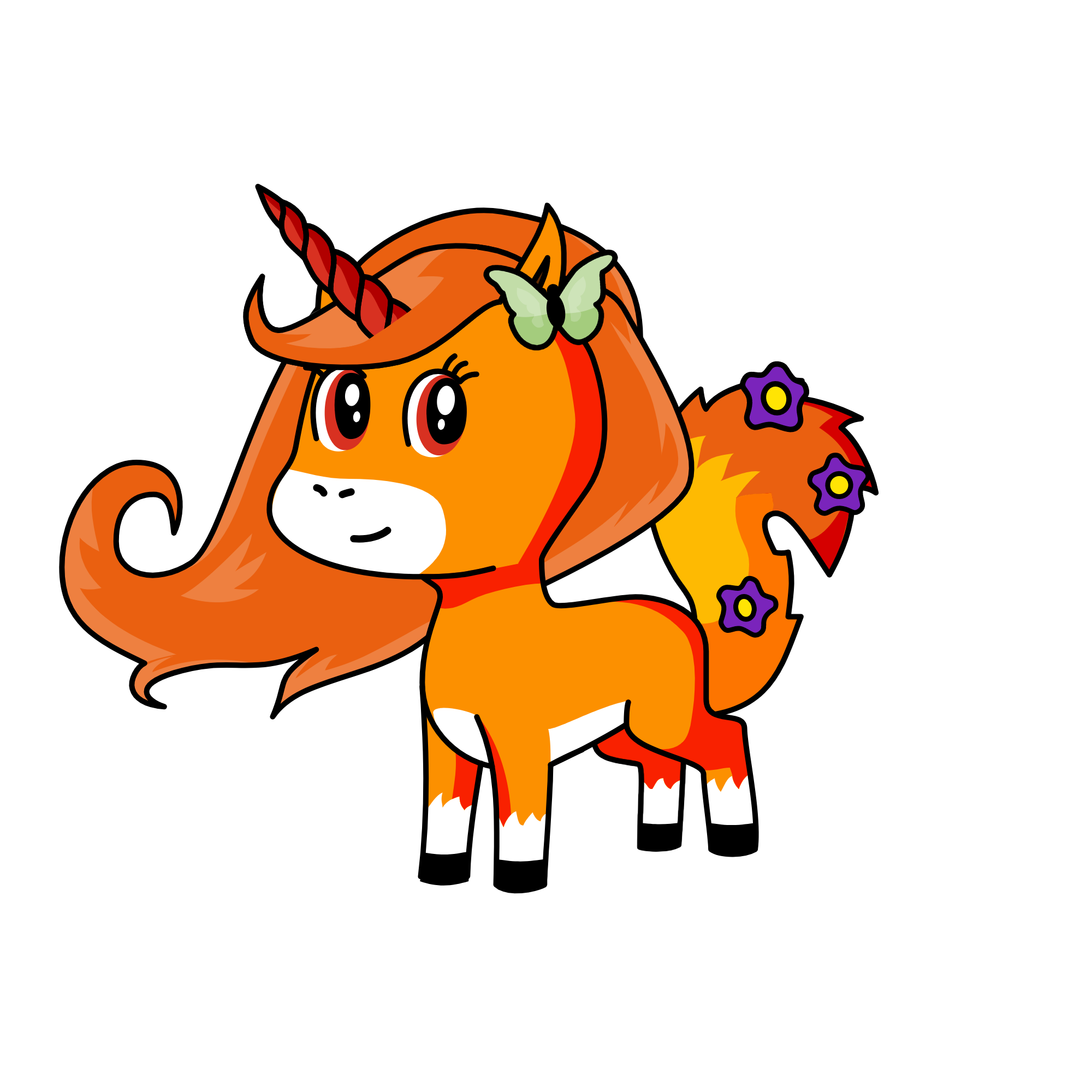 POP!!!, the unicorn