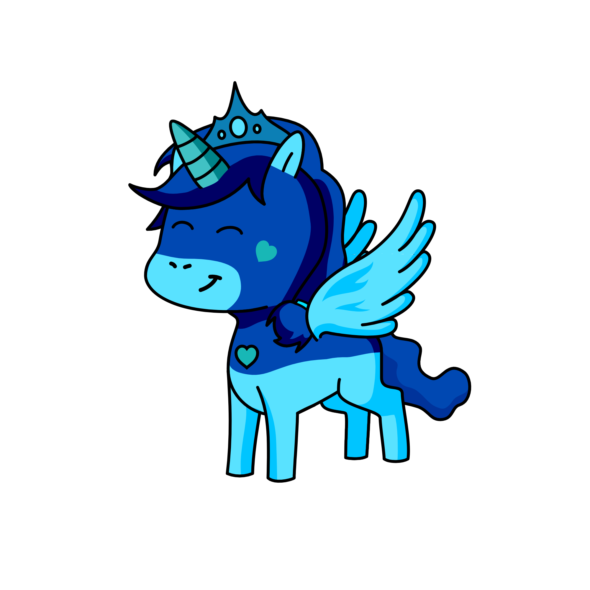 Princess Seastar, the unicorn