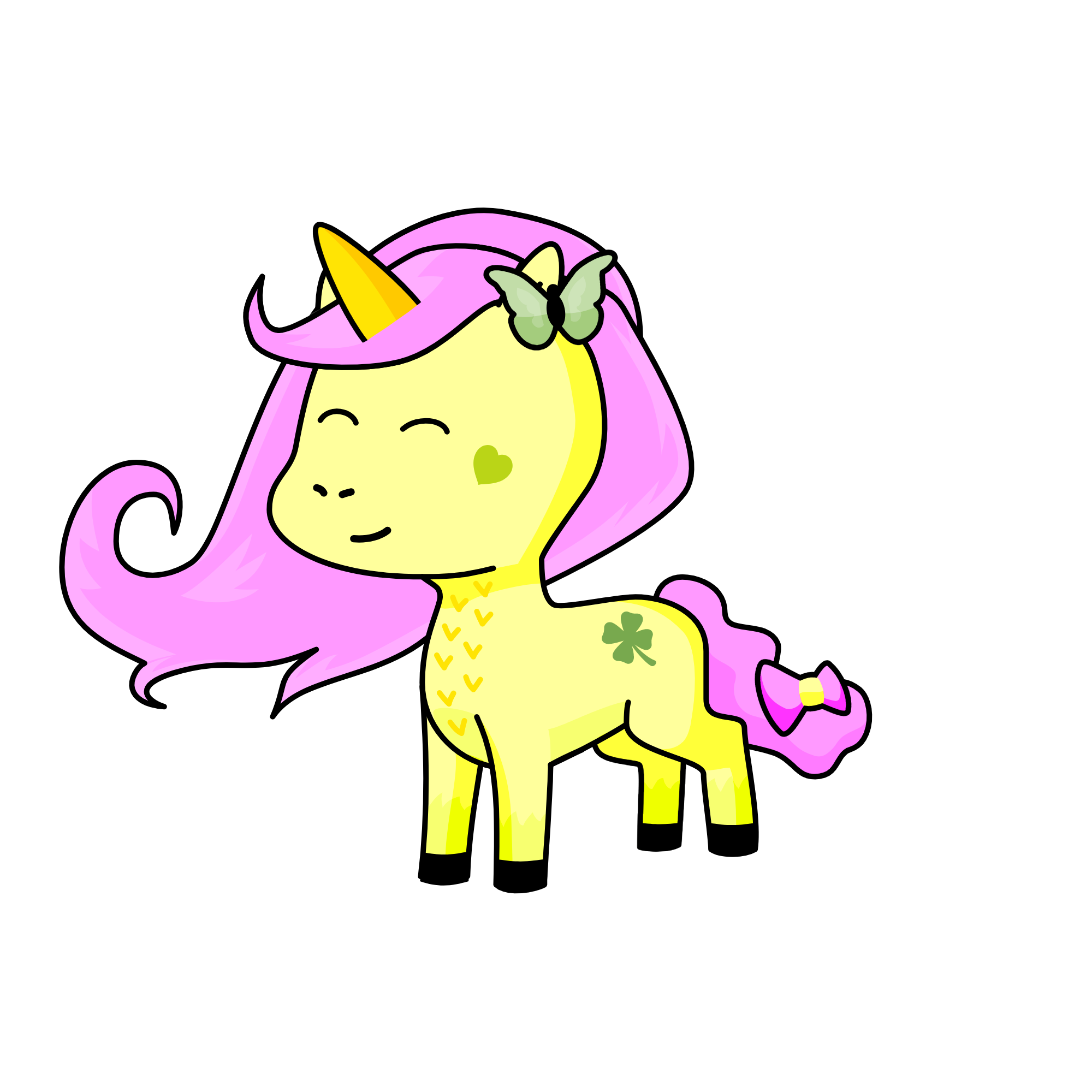 Fluttershy, the unicorn