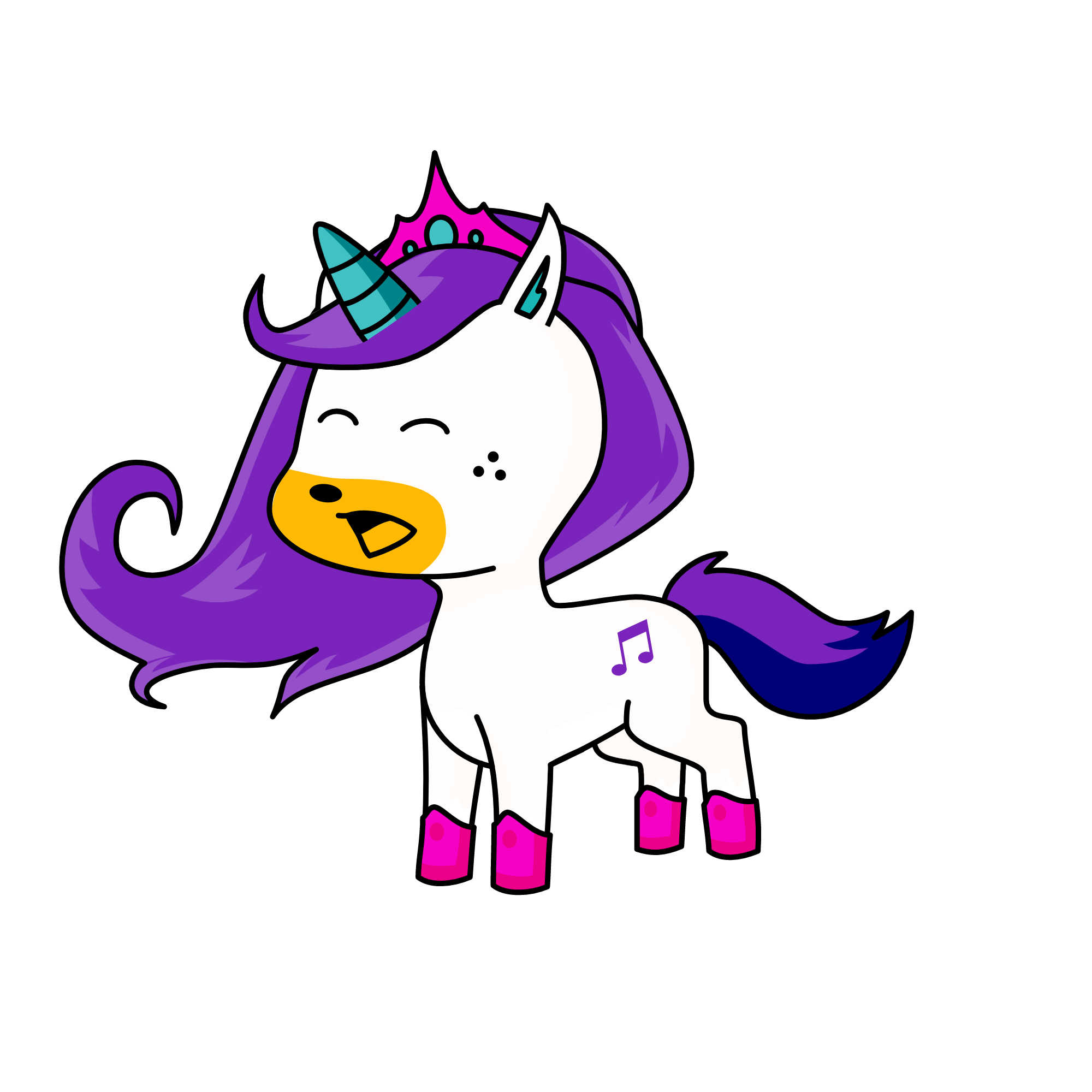 Delay, the unicorn