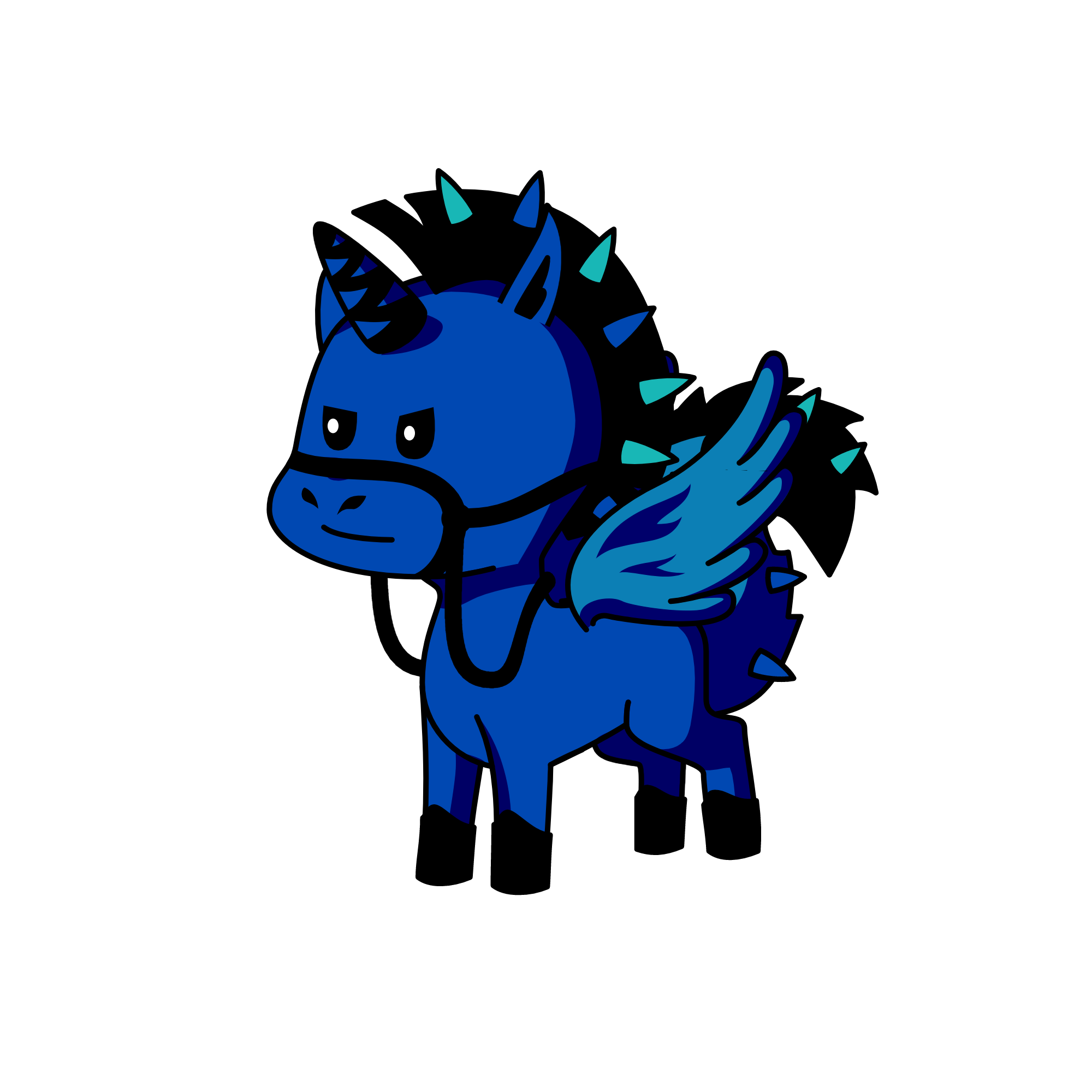 Nightmare Knight, the unicorn