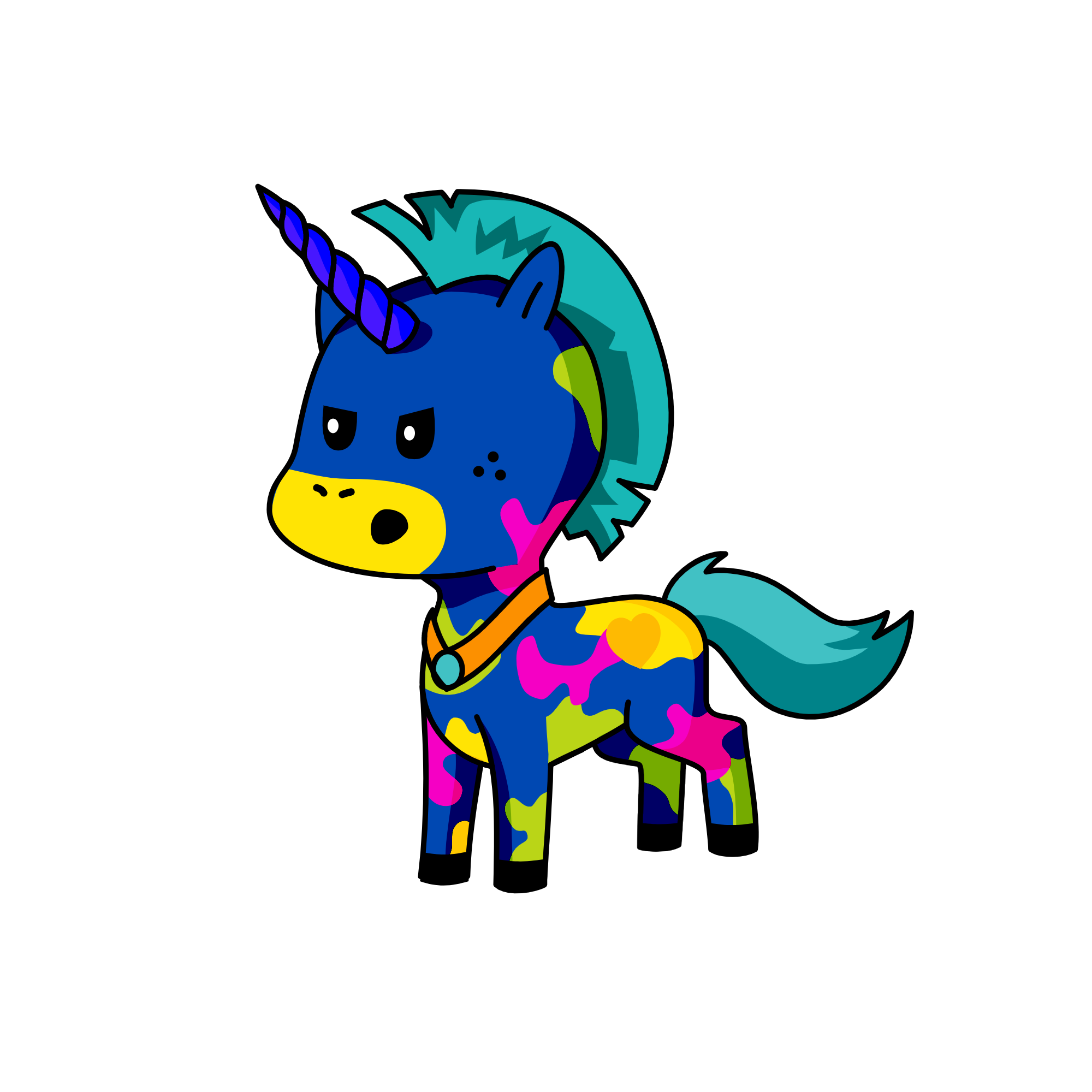 Chica, the unicorn