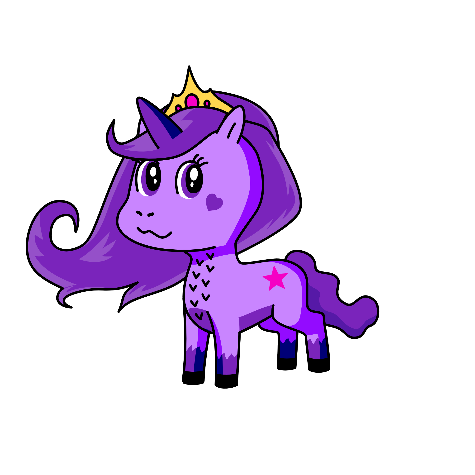 Twilight Sparkle, the unicorn