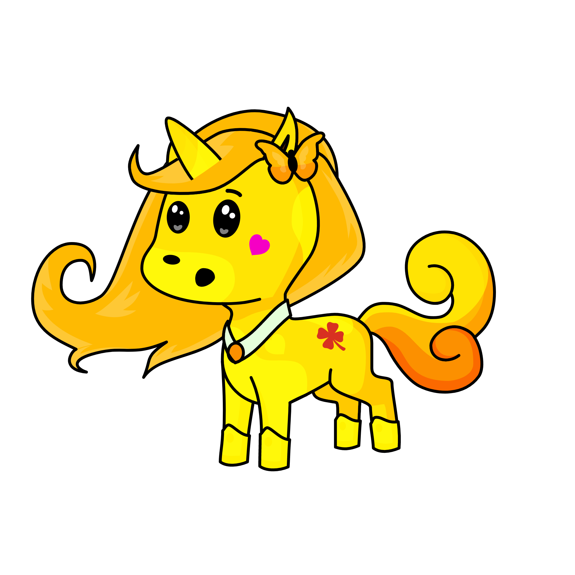 Banana, the unicorn