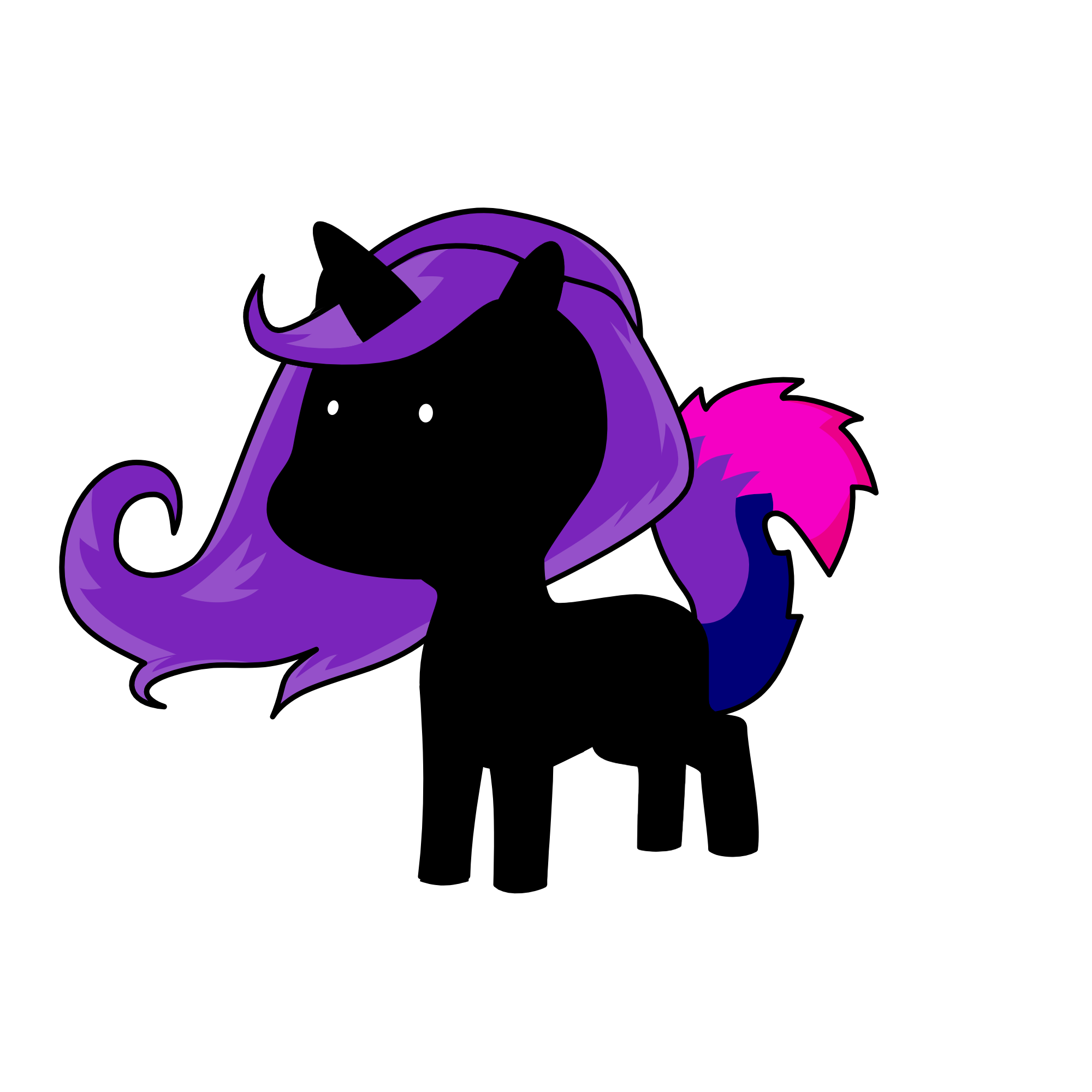 Darkness, the unicorn