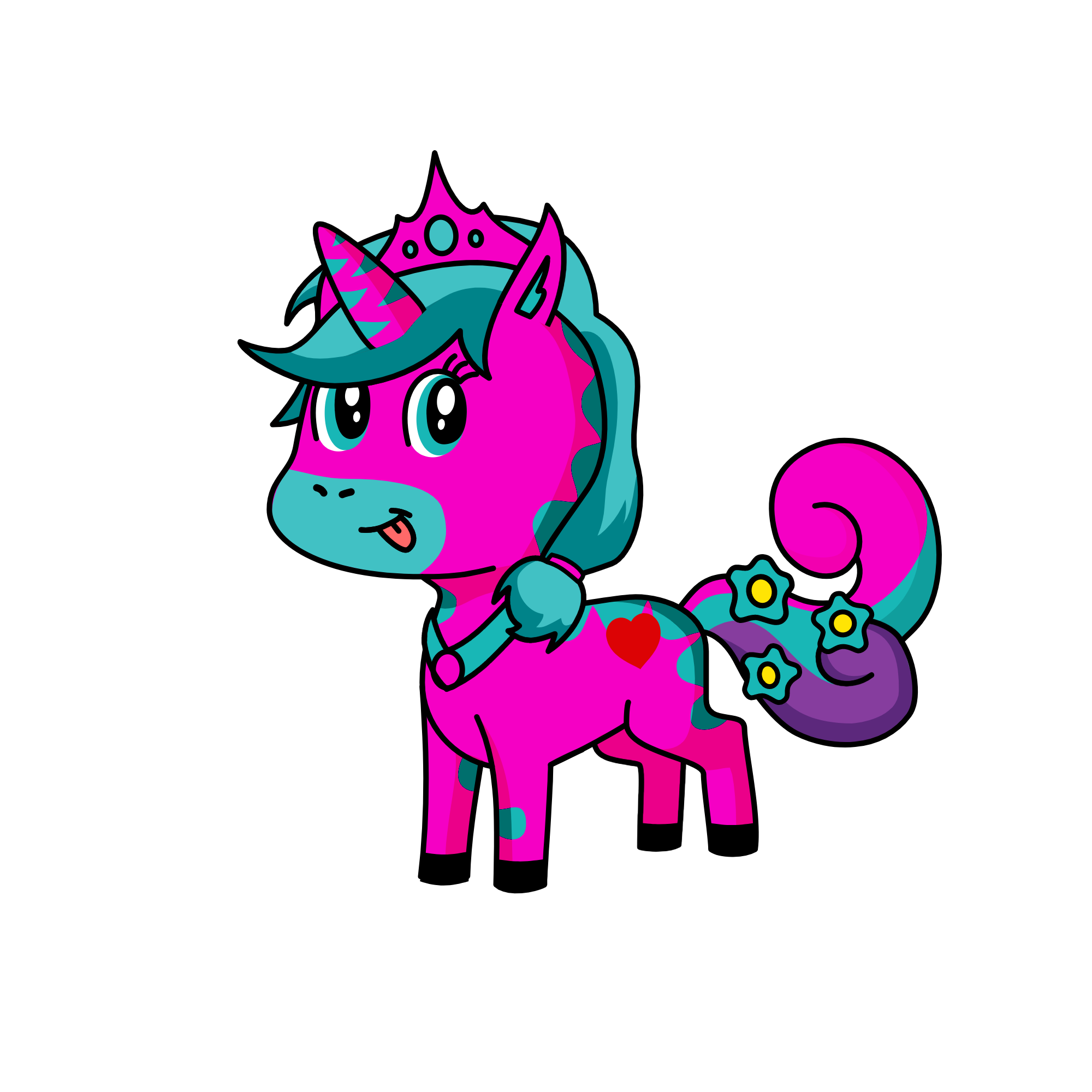 Jenna, the unicorn
