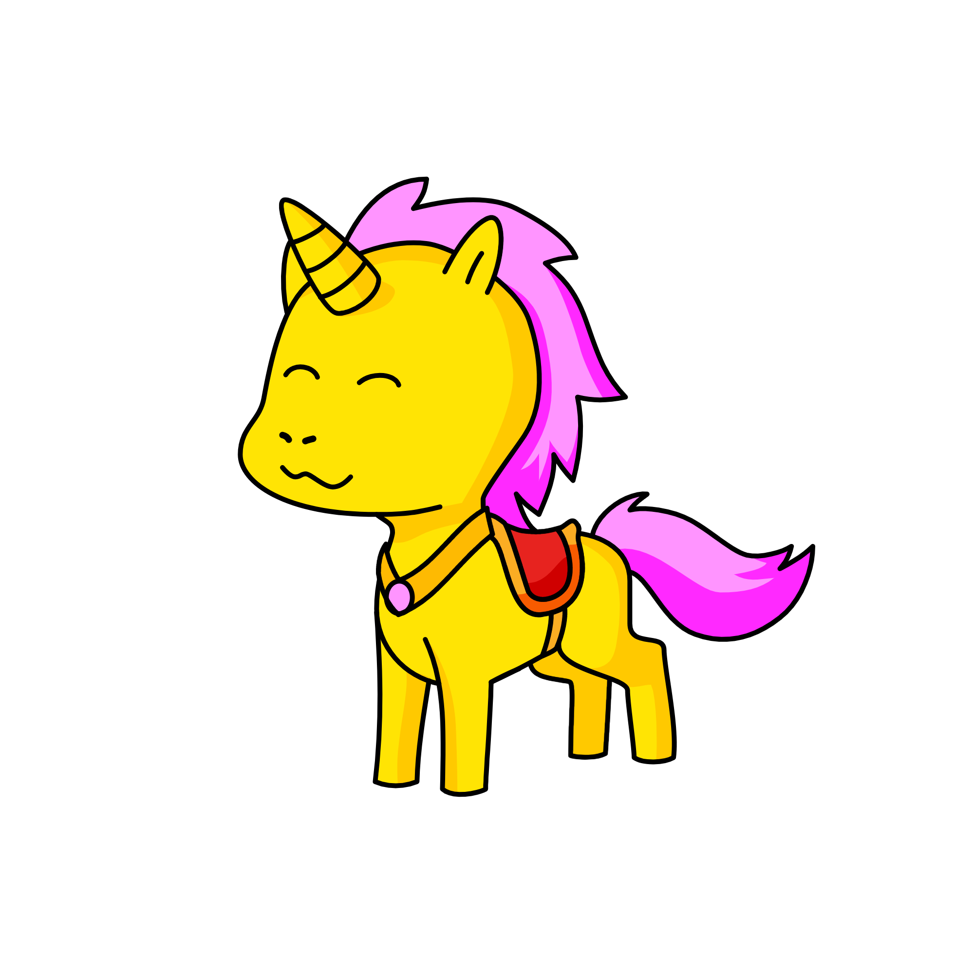 Fluttershy, the unicorn
